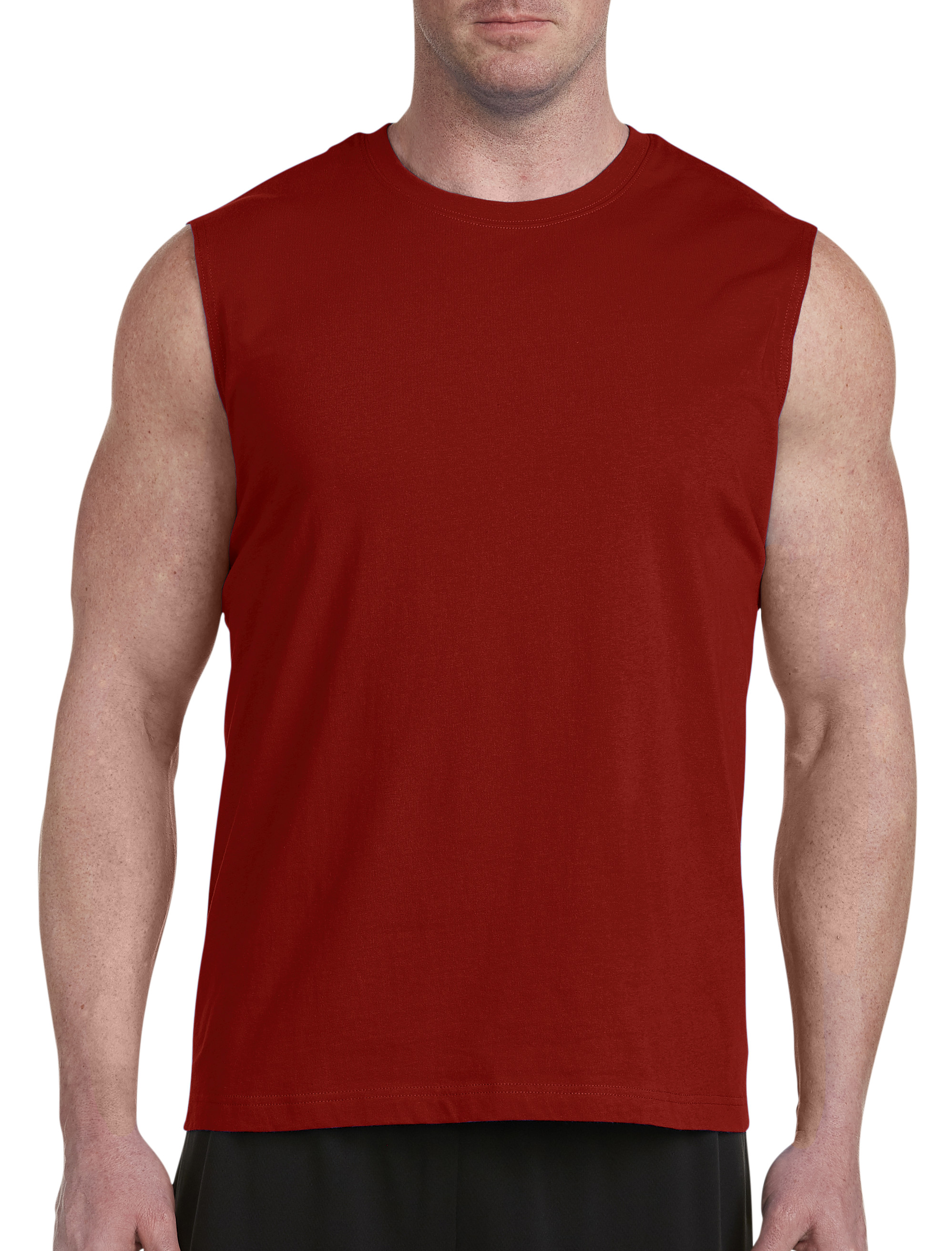 Big + Tall, Harbor Bay Shapewear Tank T-Shirt