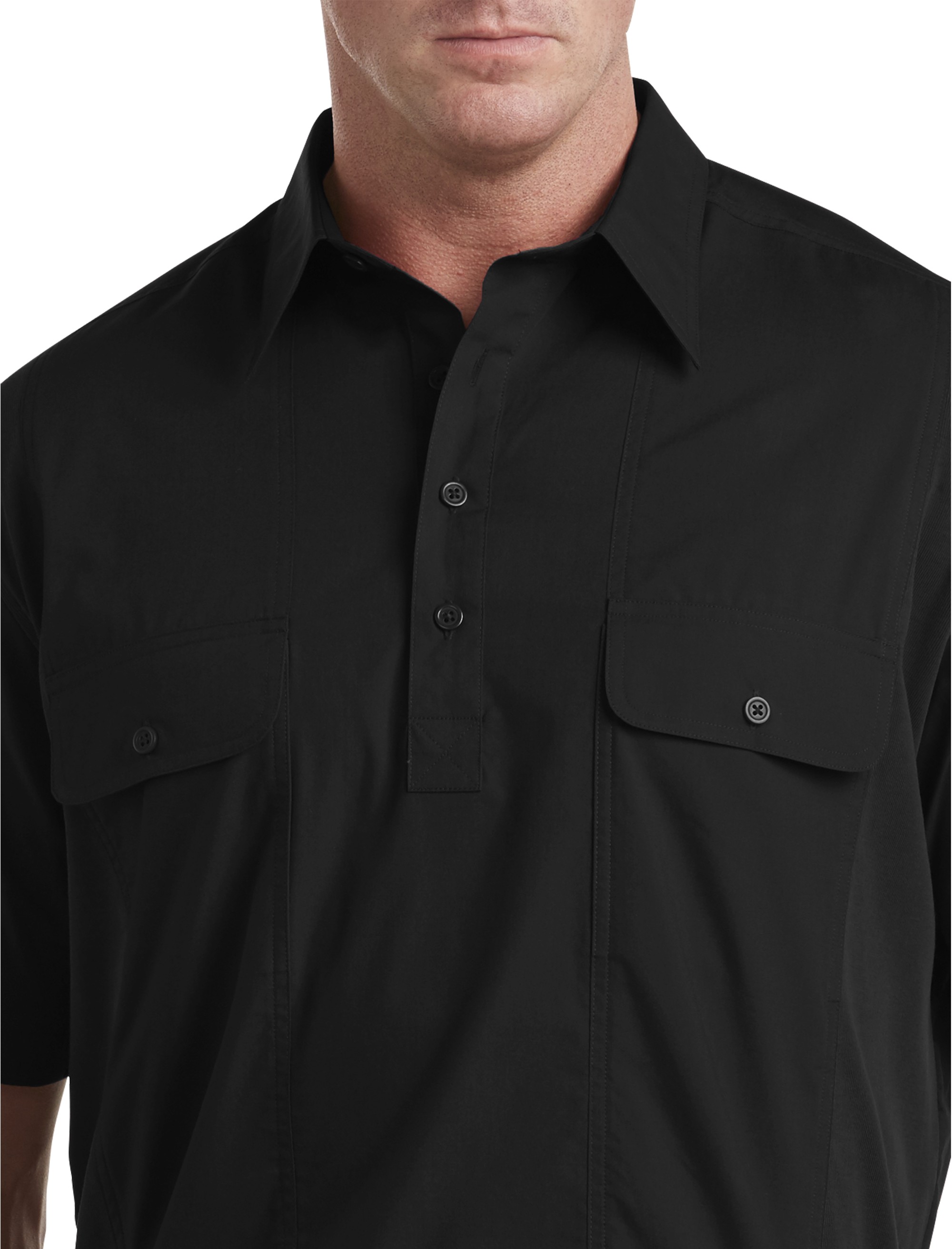 Banded-Hem Polo Shirt - thumbnail 6