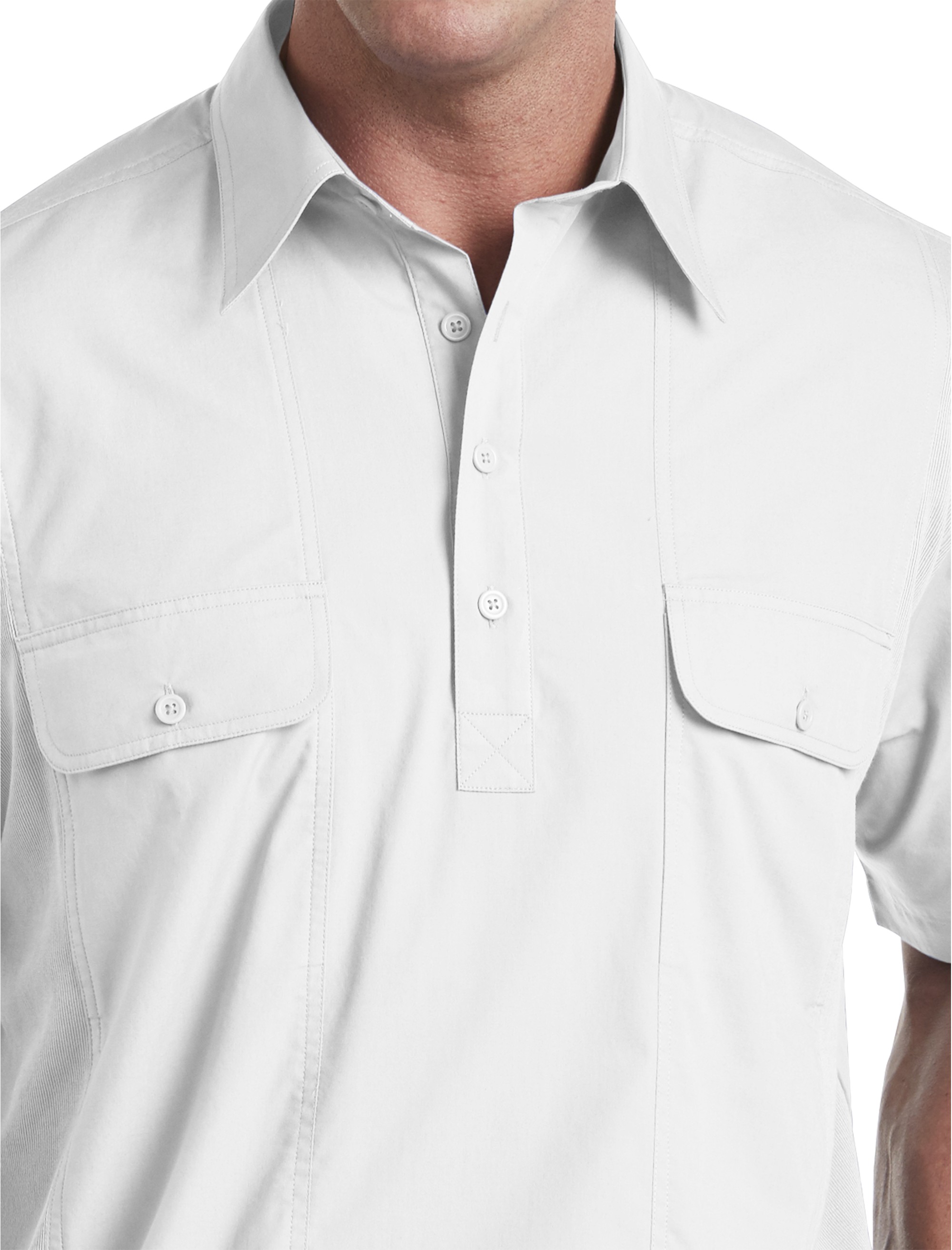 Banded-Hem Polo Shirt - thumbnail 2