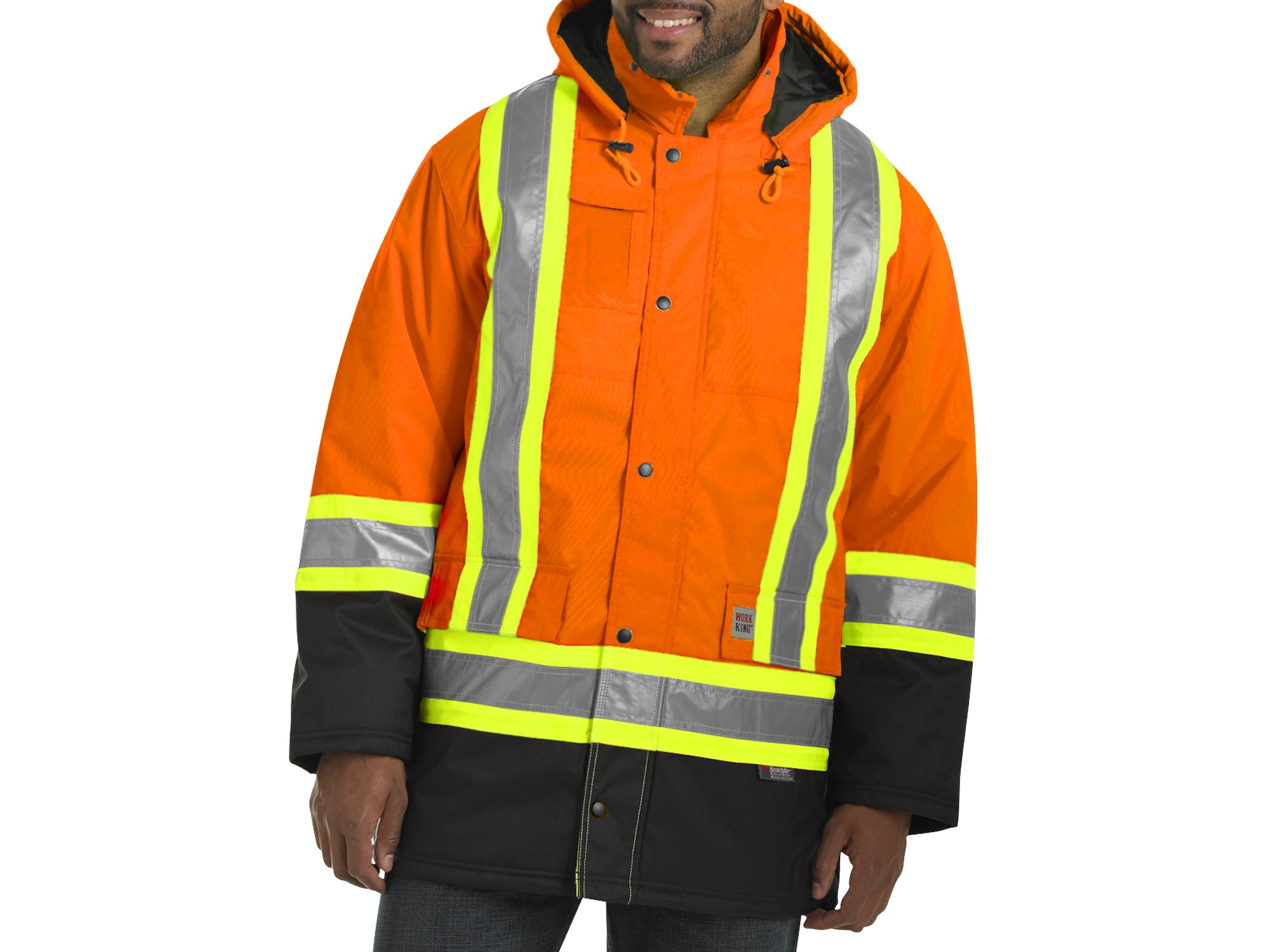 Lined Safety Parka
