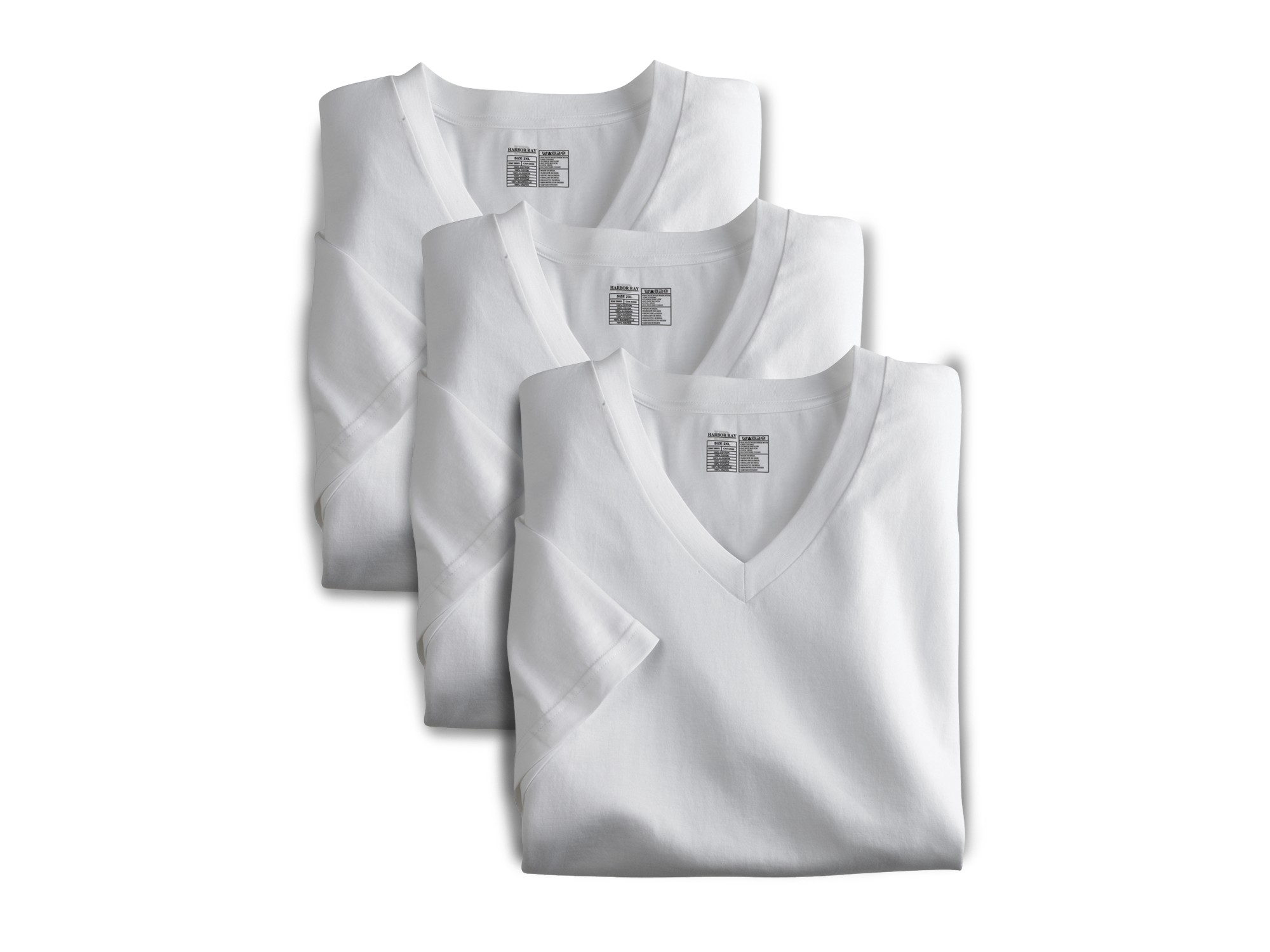3-pk V-Neck T-Shirts - thumbnail 2