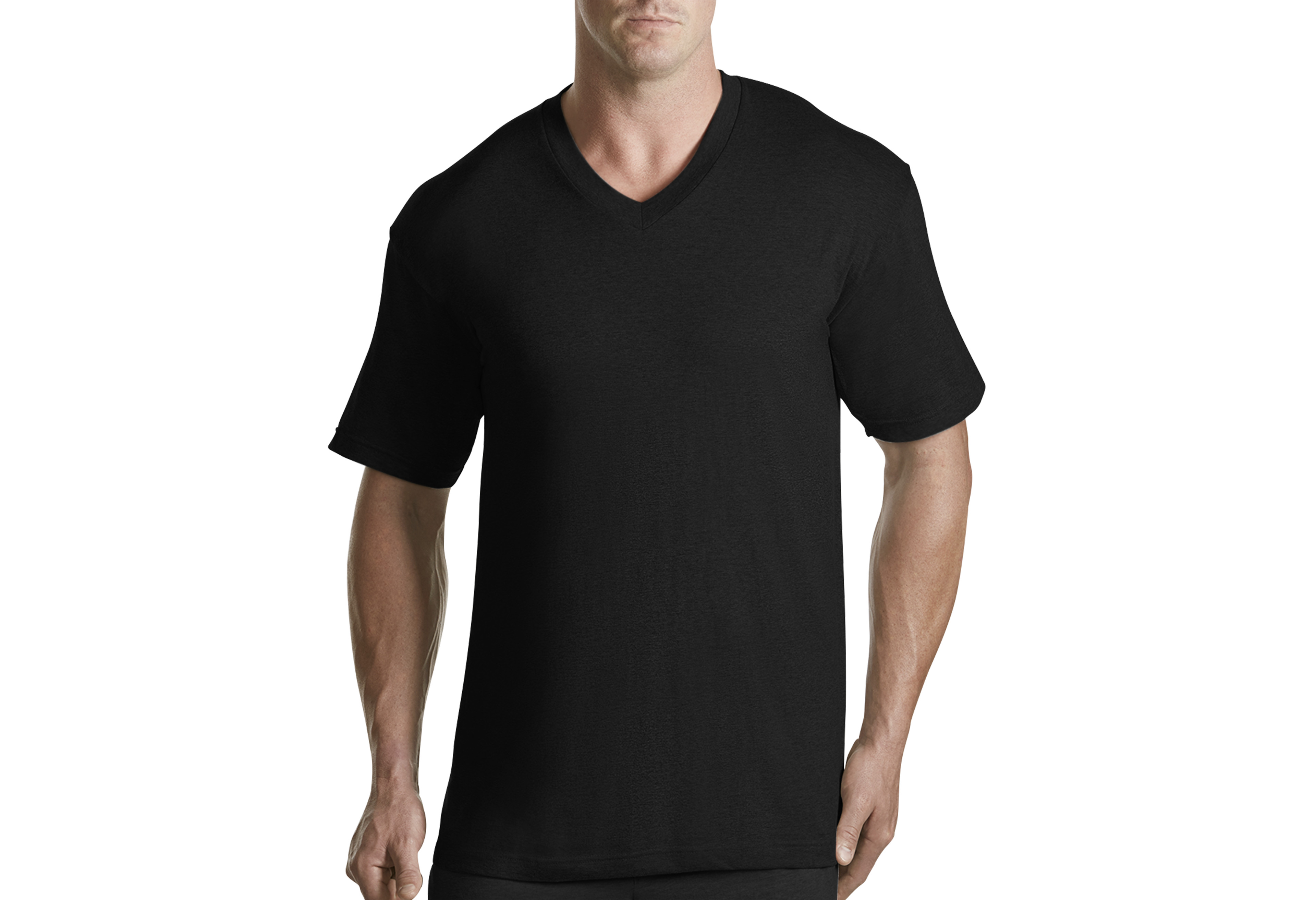 3-pk. V-Neck T-Shirts