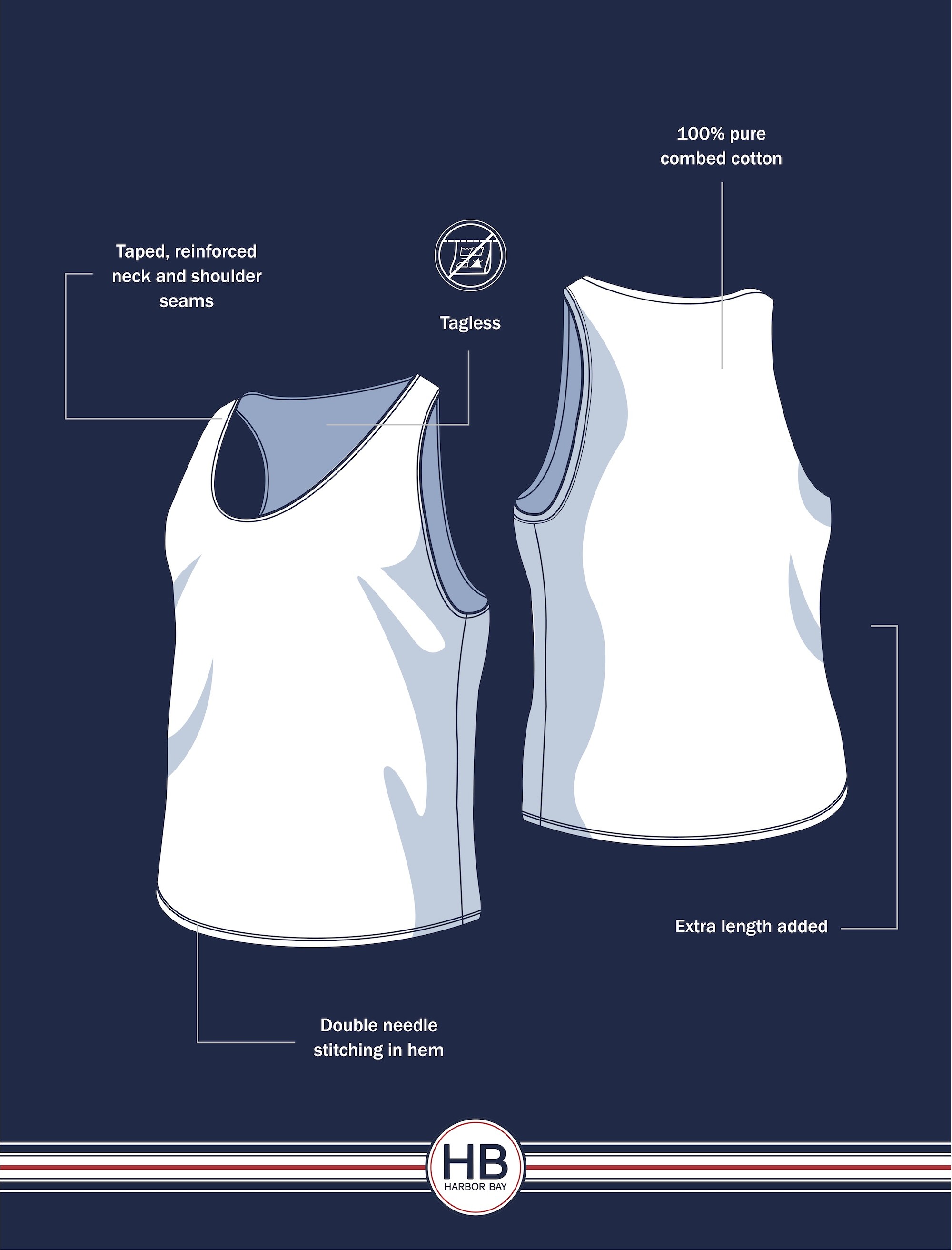 3-Pack Athletic Tanks - thumbnail 6