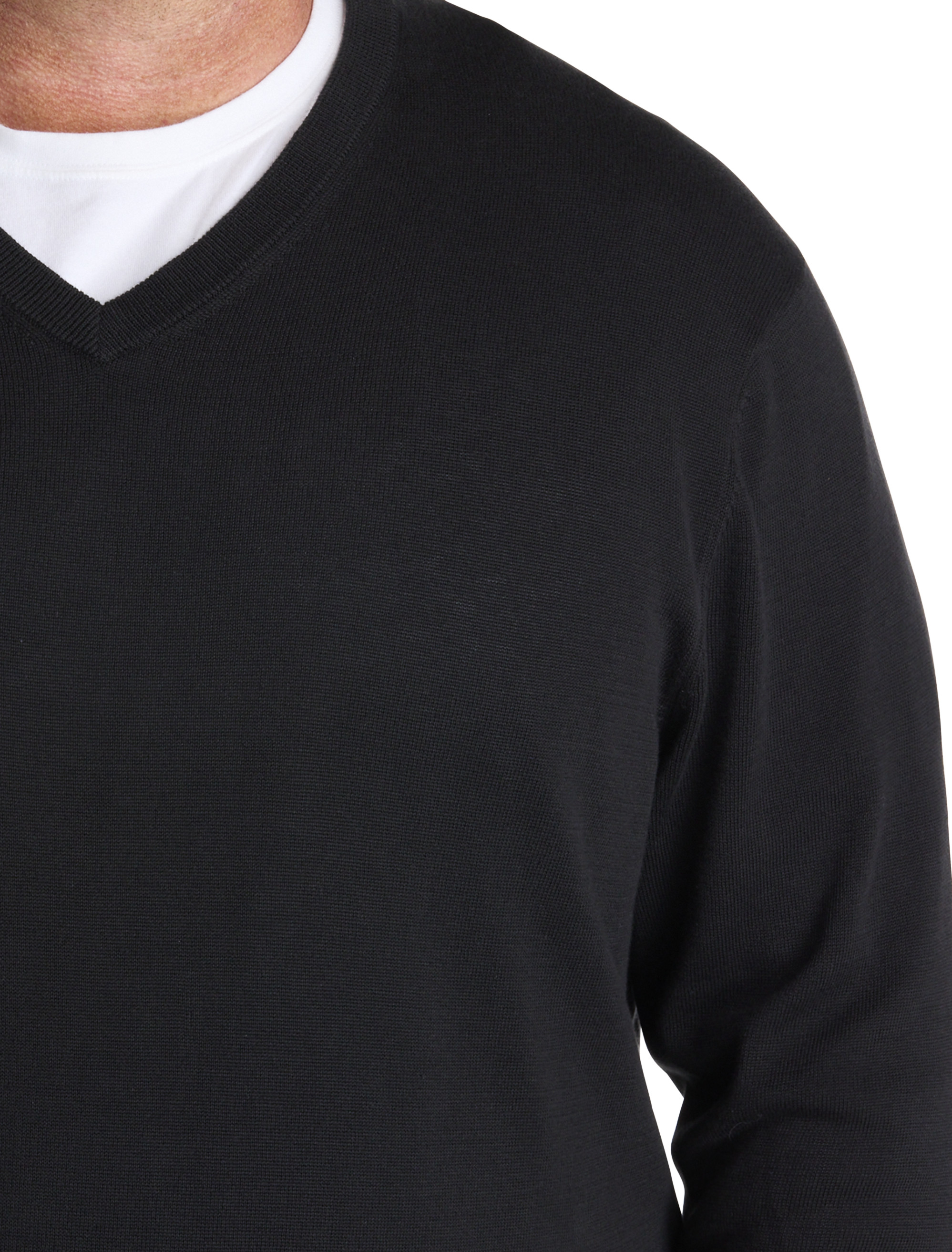 Big + Tall | Harbor Bay V-Neck Pullover | DXL