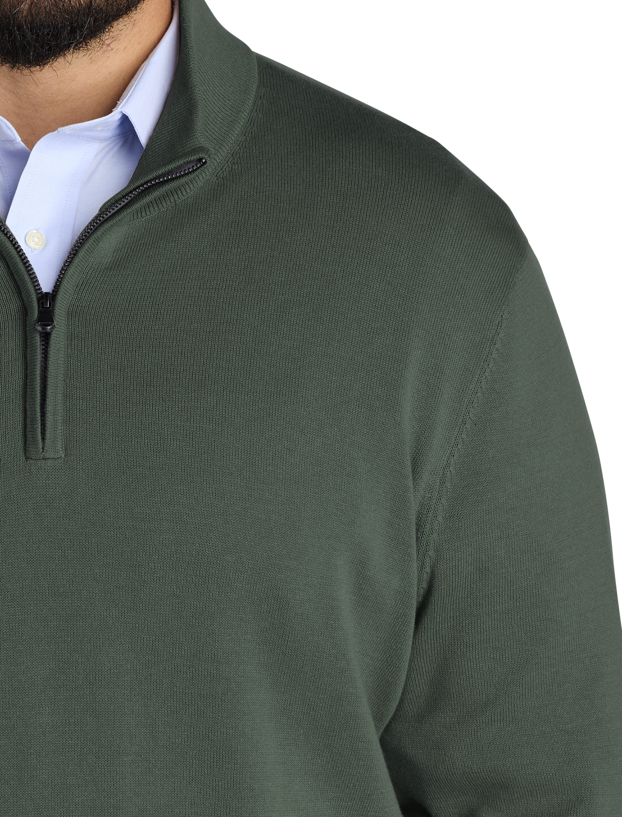 Big + Tall | Harbor Bay 1/4-Zip Pullover Sweater | DXL