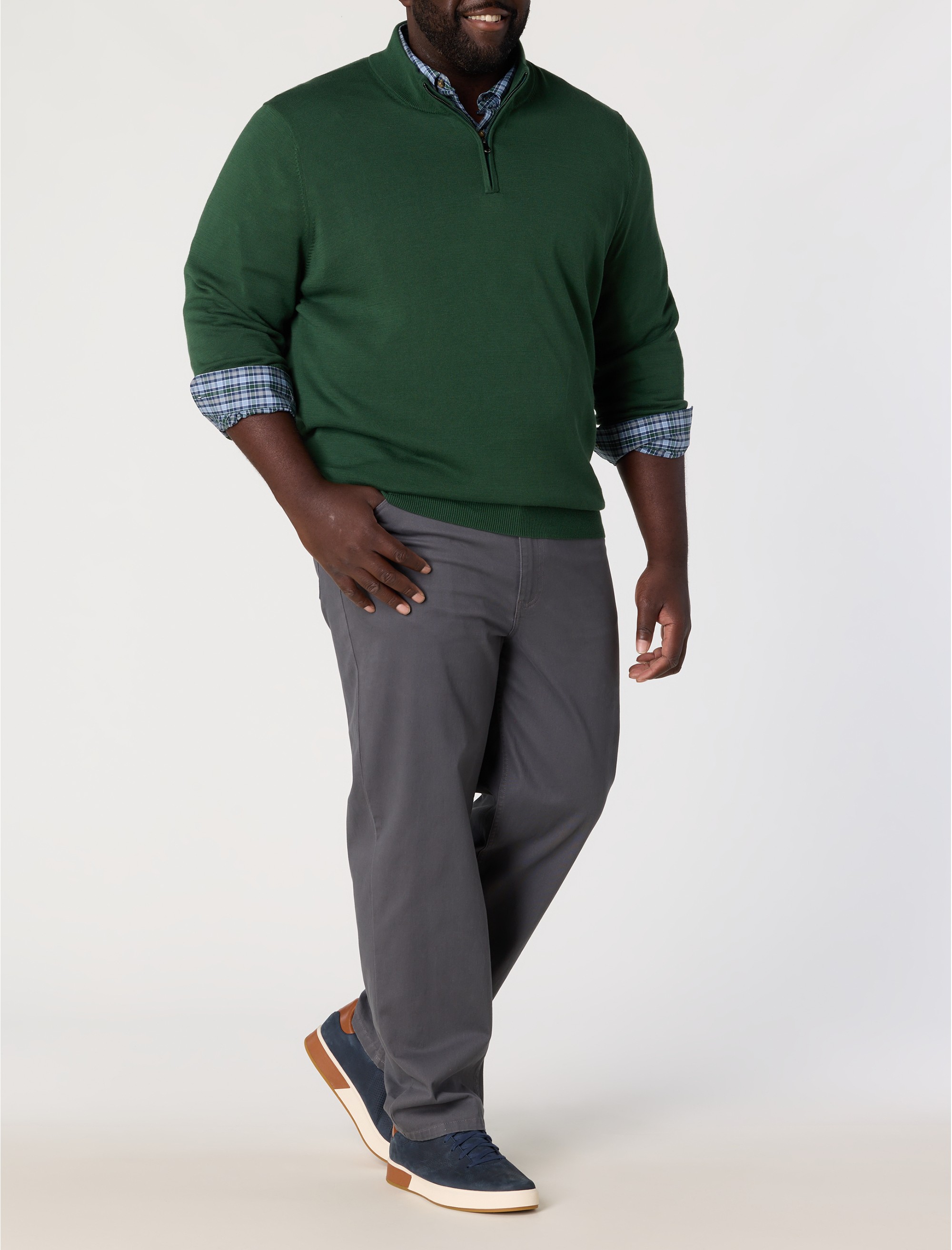 1/4-Zip Pullover Sweater - thumbnail 5