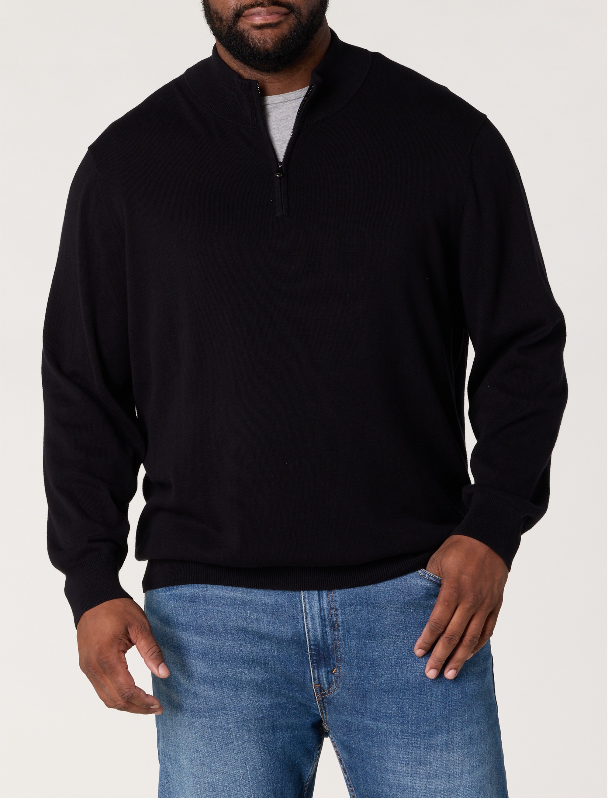 1/4-Zip Pullover Sweater - thumbnail 10