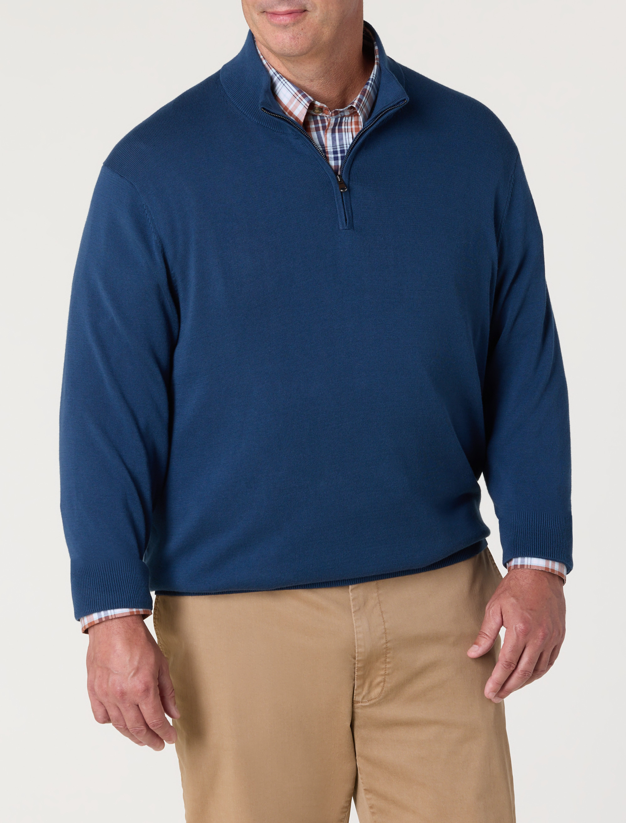 1/4-Zip Pullover Sweater