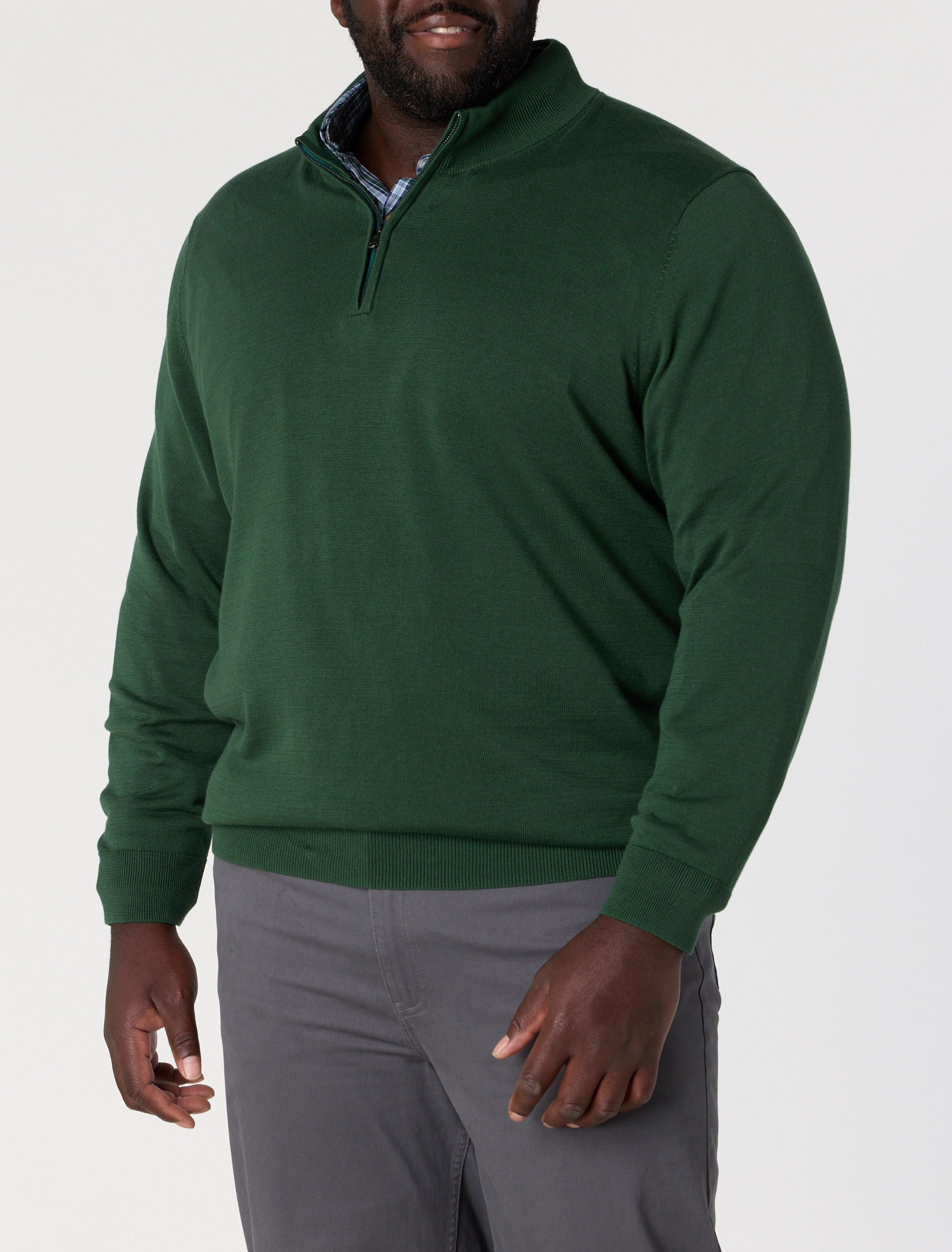 1/4-Zip Pullover Sweater
