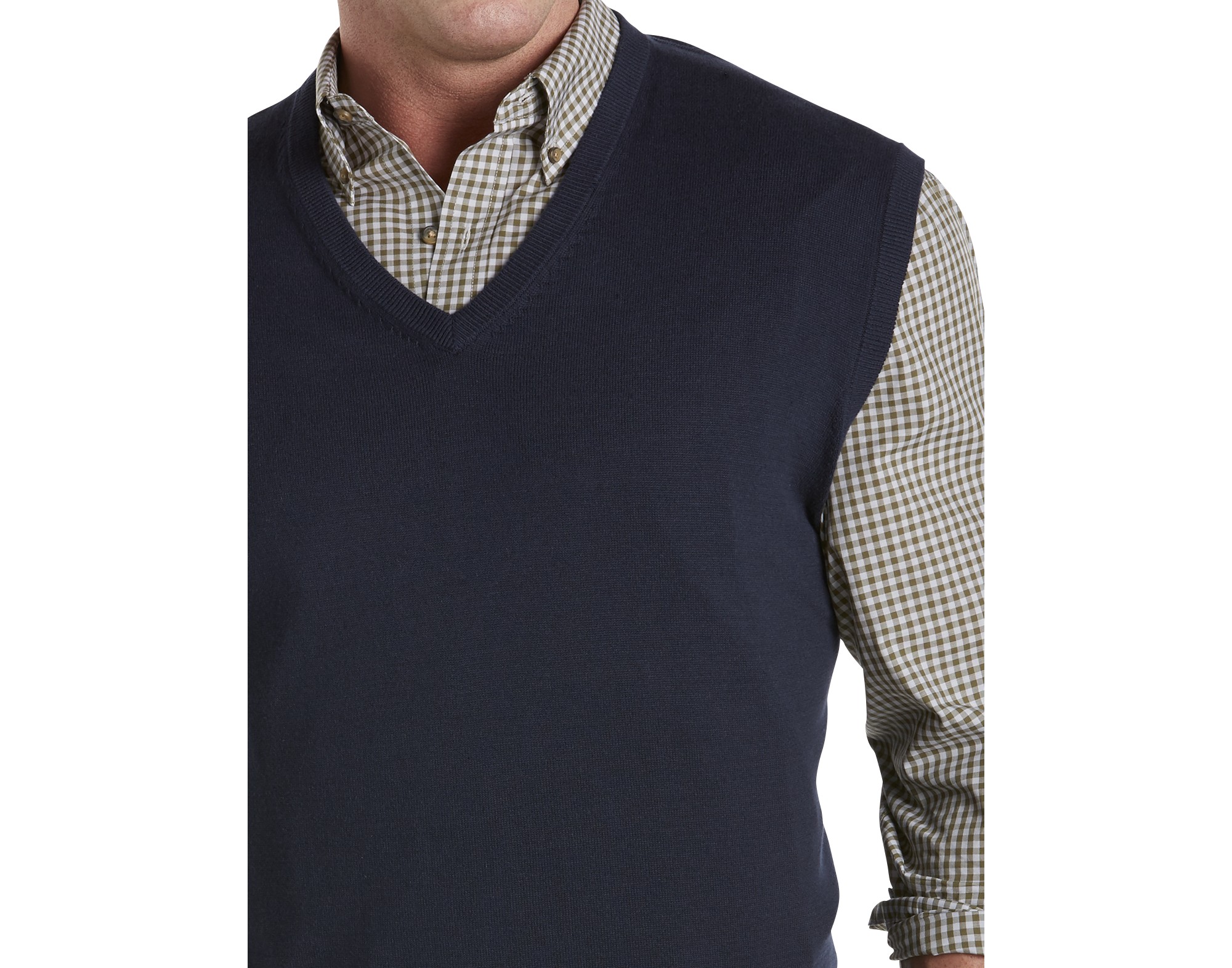 V-Neck Sweater Vest - thumbnail 8