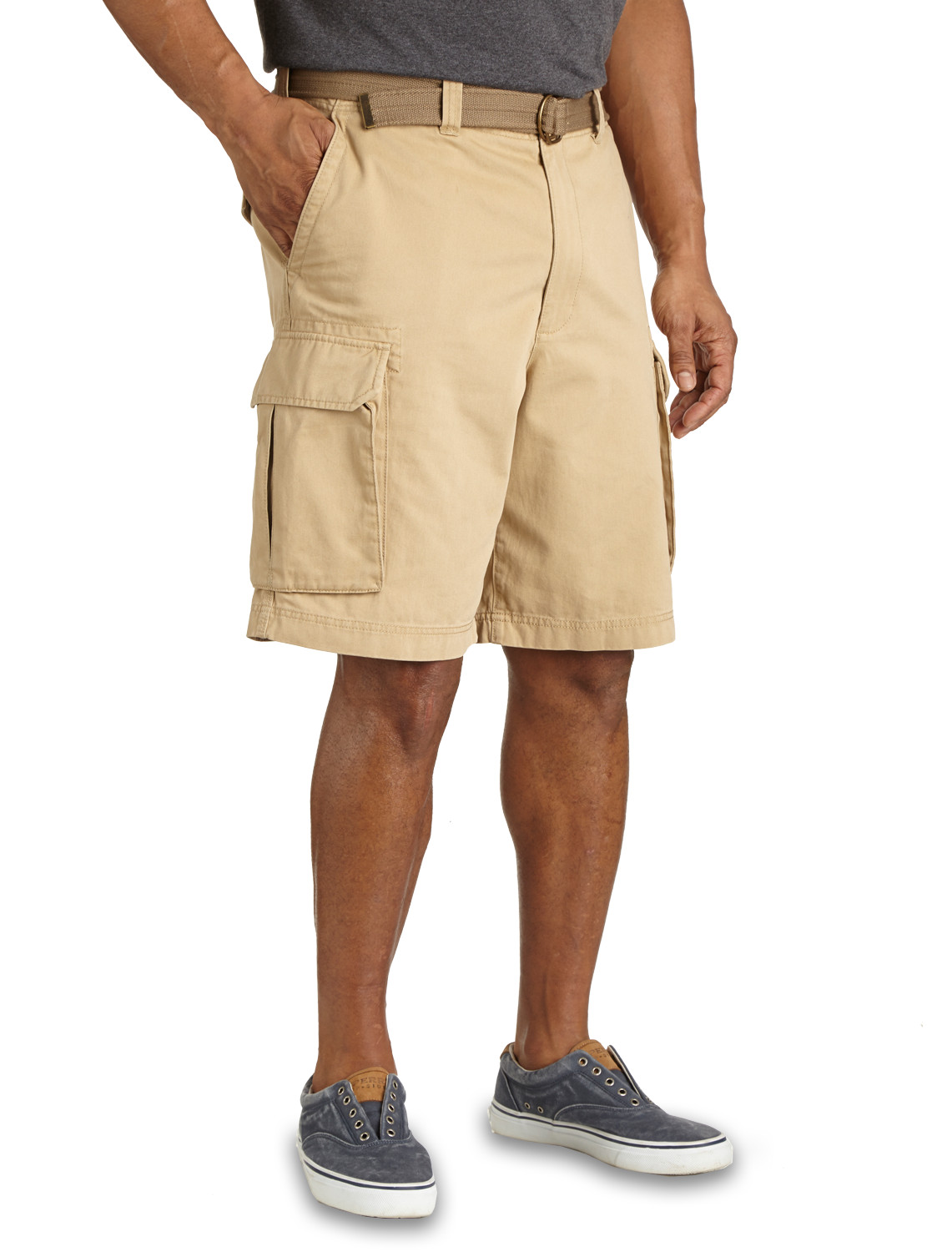 FASKUNOIE Military Shorts for Men Big and Tall Cotton Army Cargo