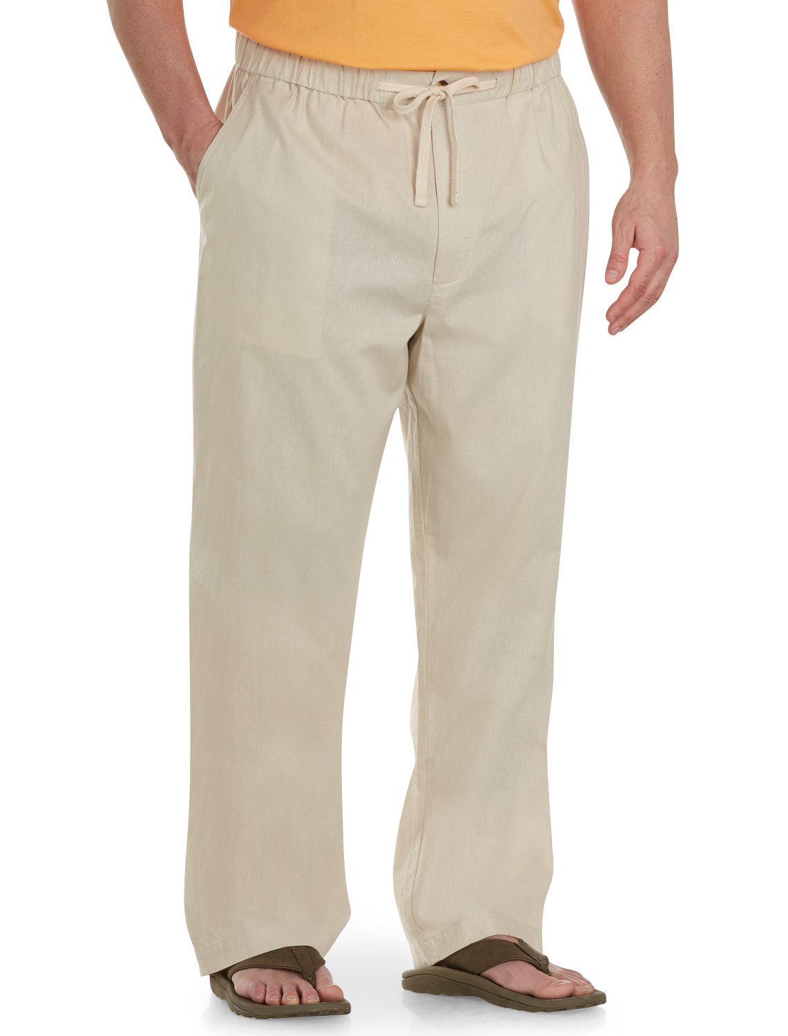 white linen pants for mens big and tall