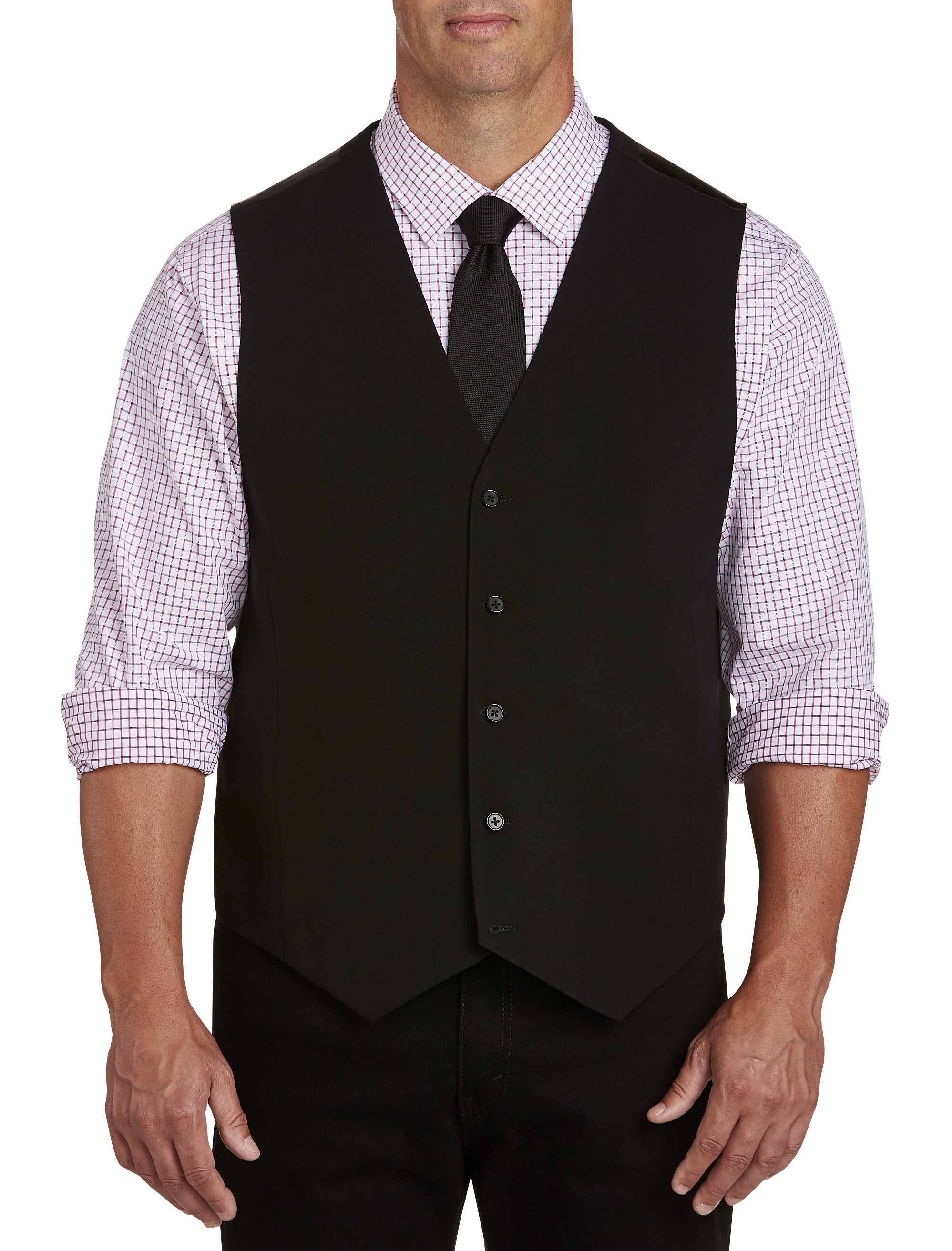 Big and tall formal vest sale