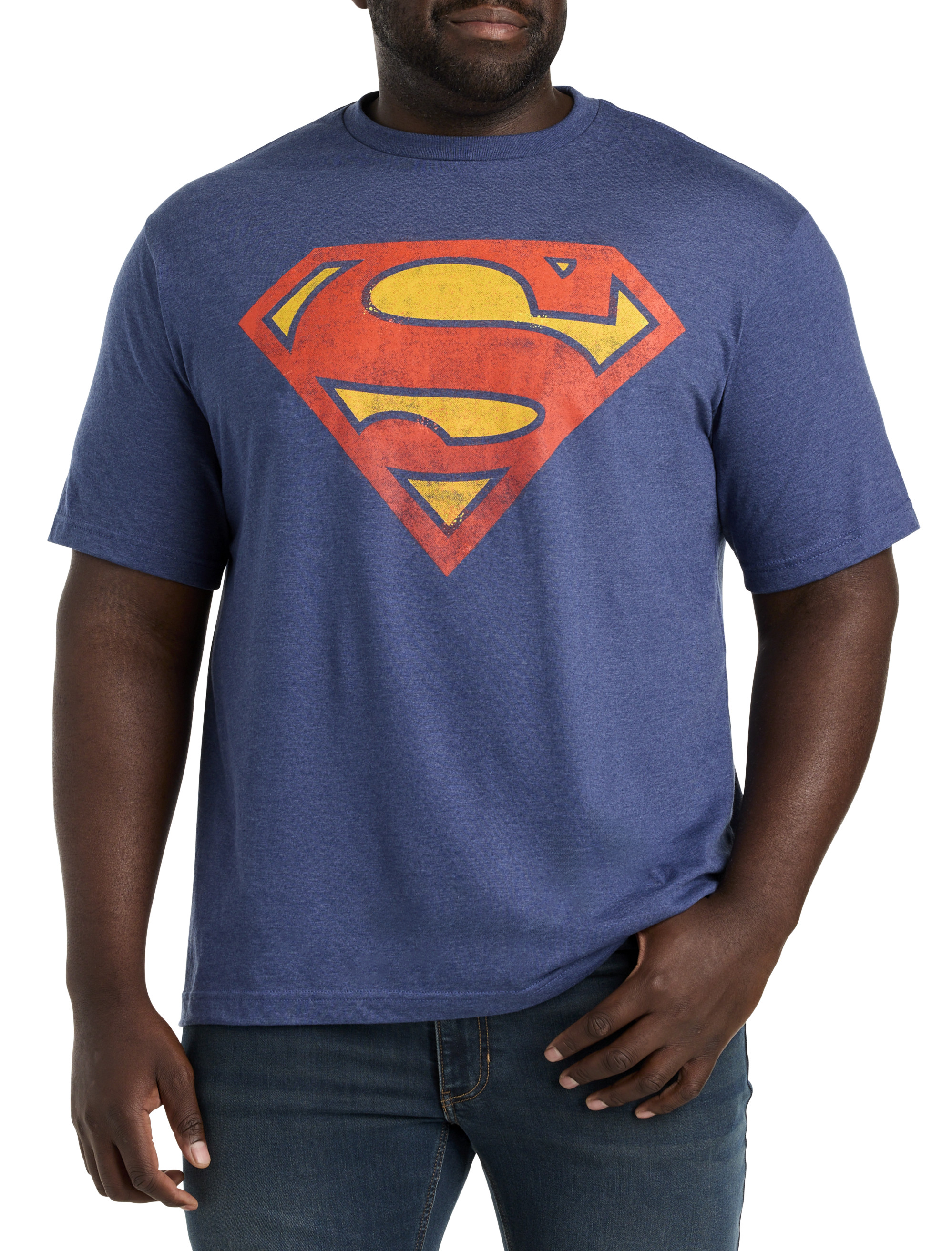 Classic Superman Logo Graphic Tee