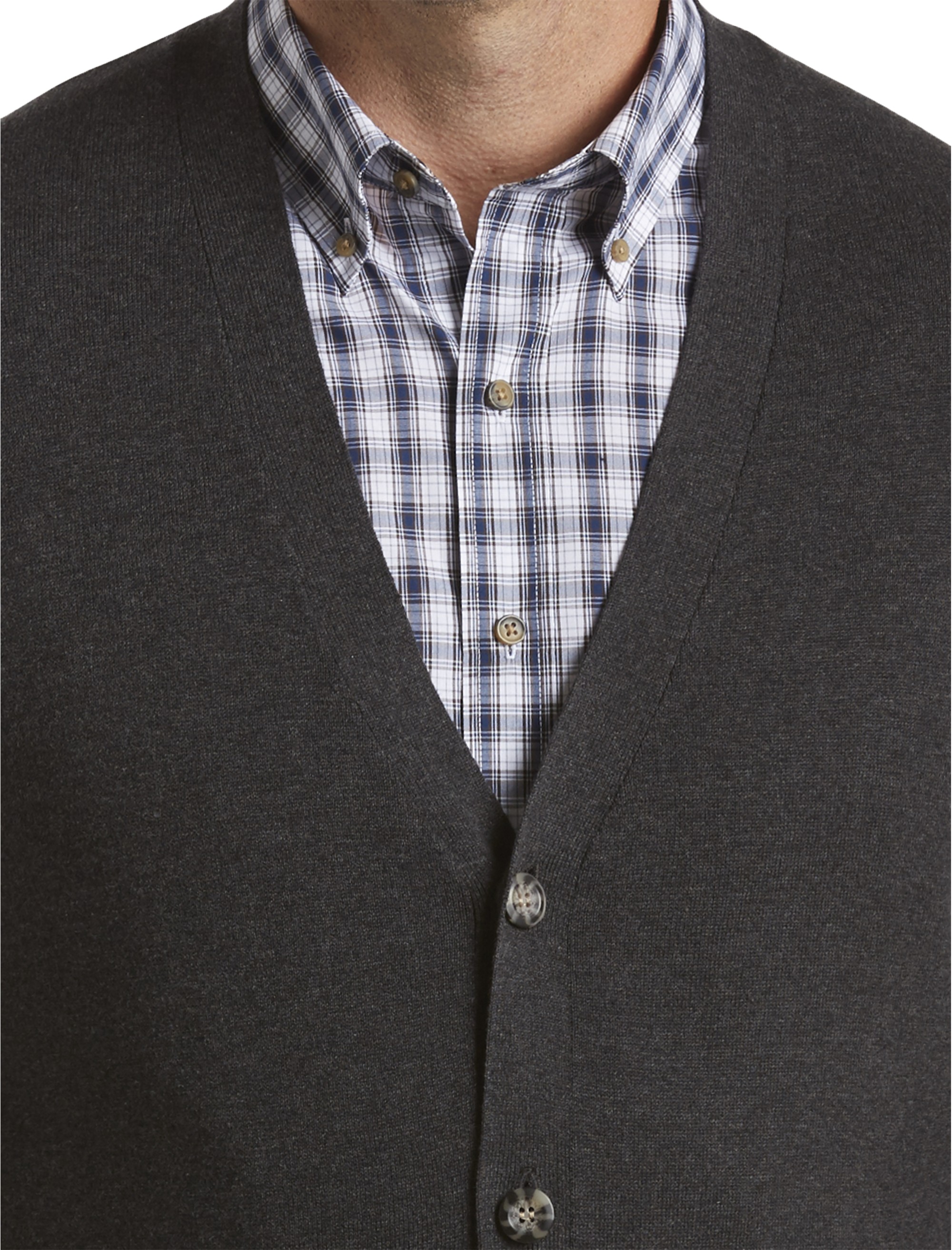 V-Neck Cardigan - thumbnail 2