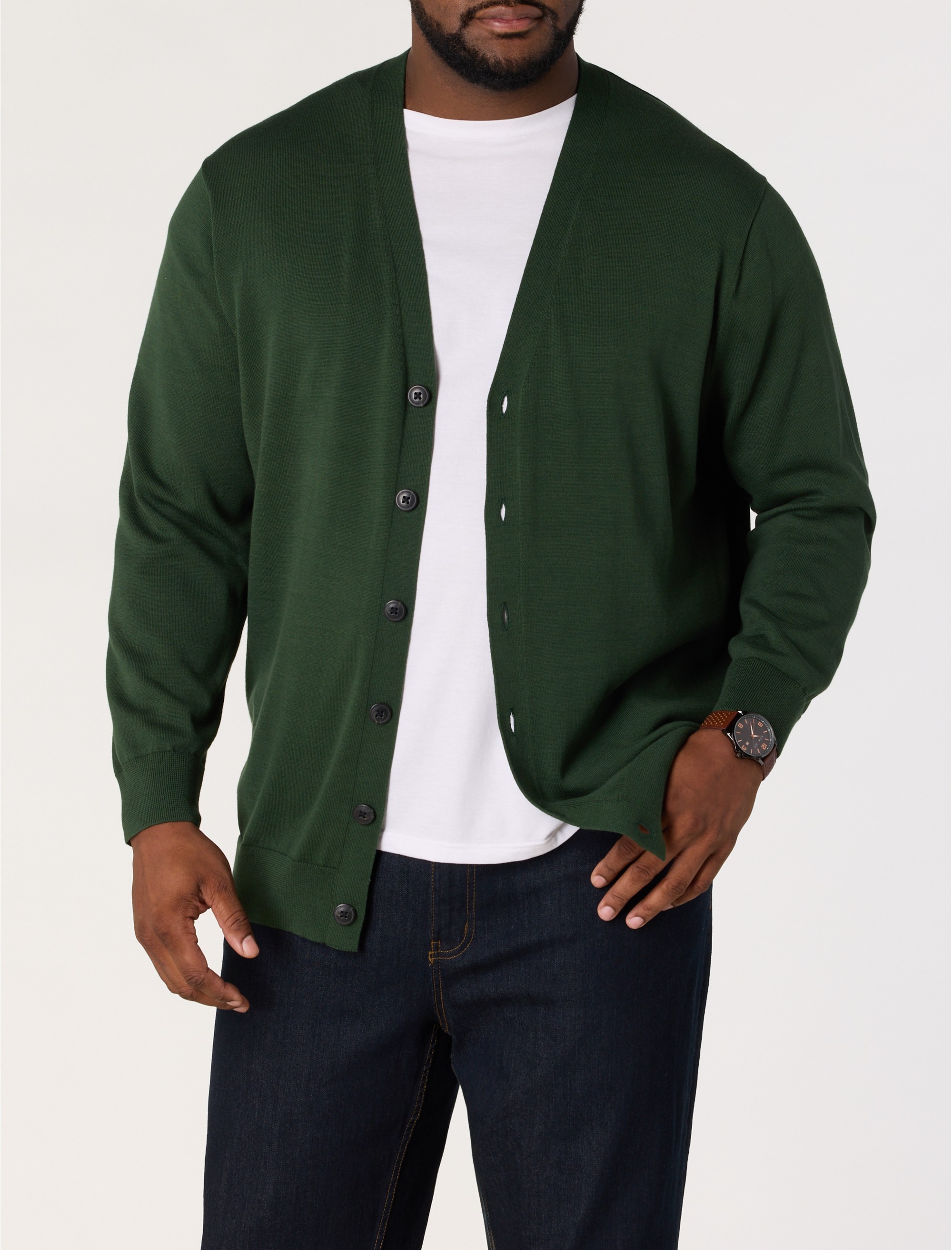 V-Neck Cardigan - thumbnail 5