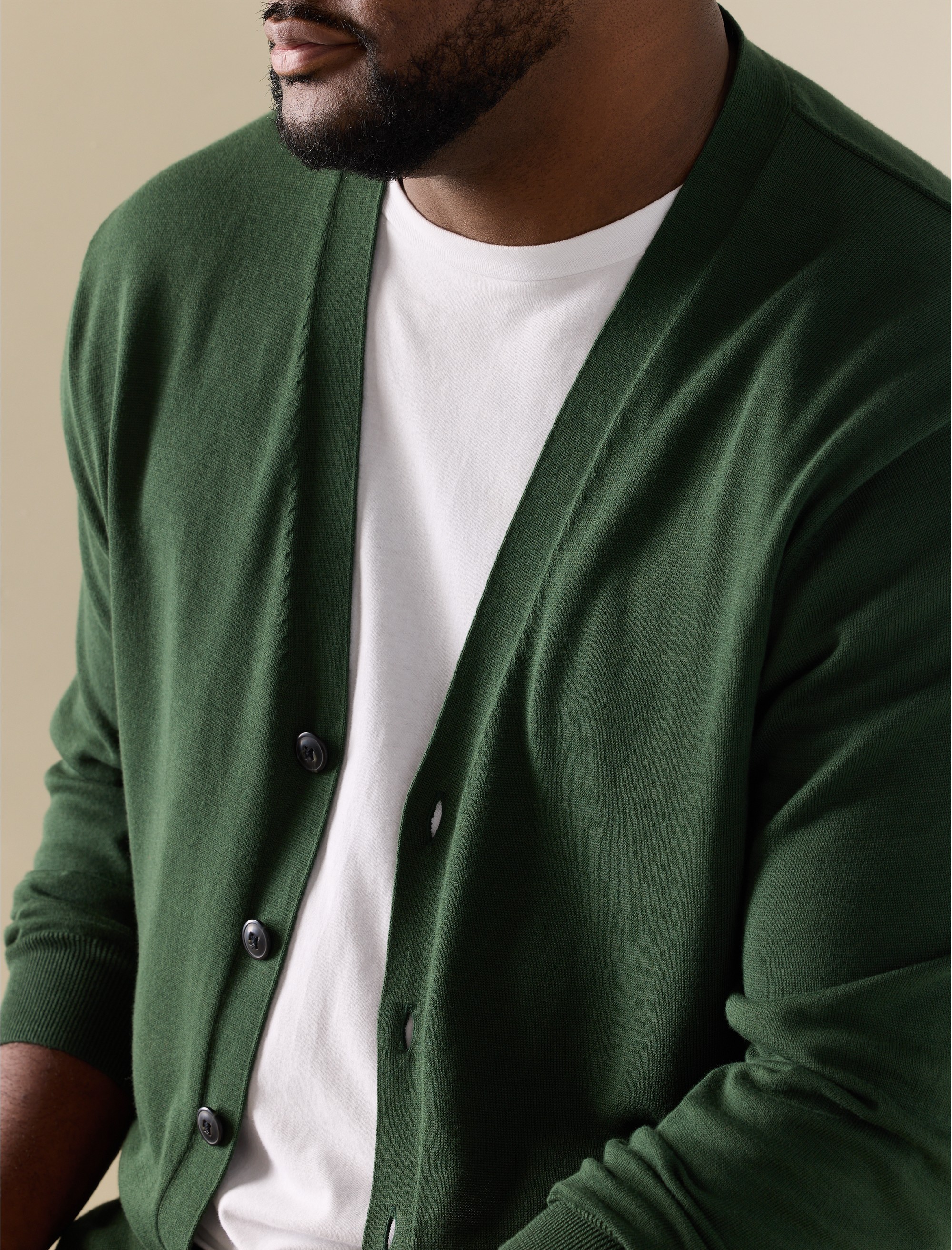 V-Neck Cardigan - thumbnail 6