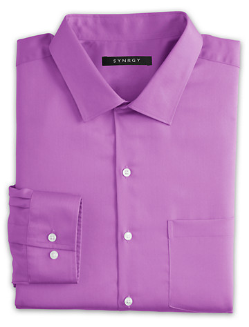 Synrgy by DXL Big and Tall Sateen Dress Shirt