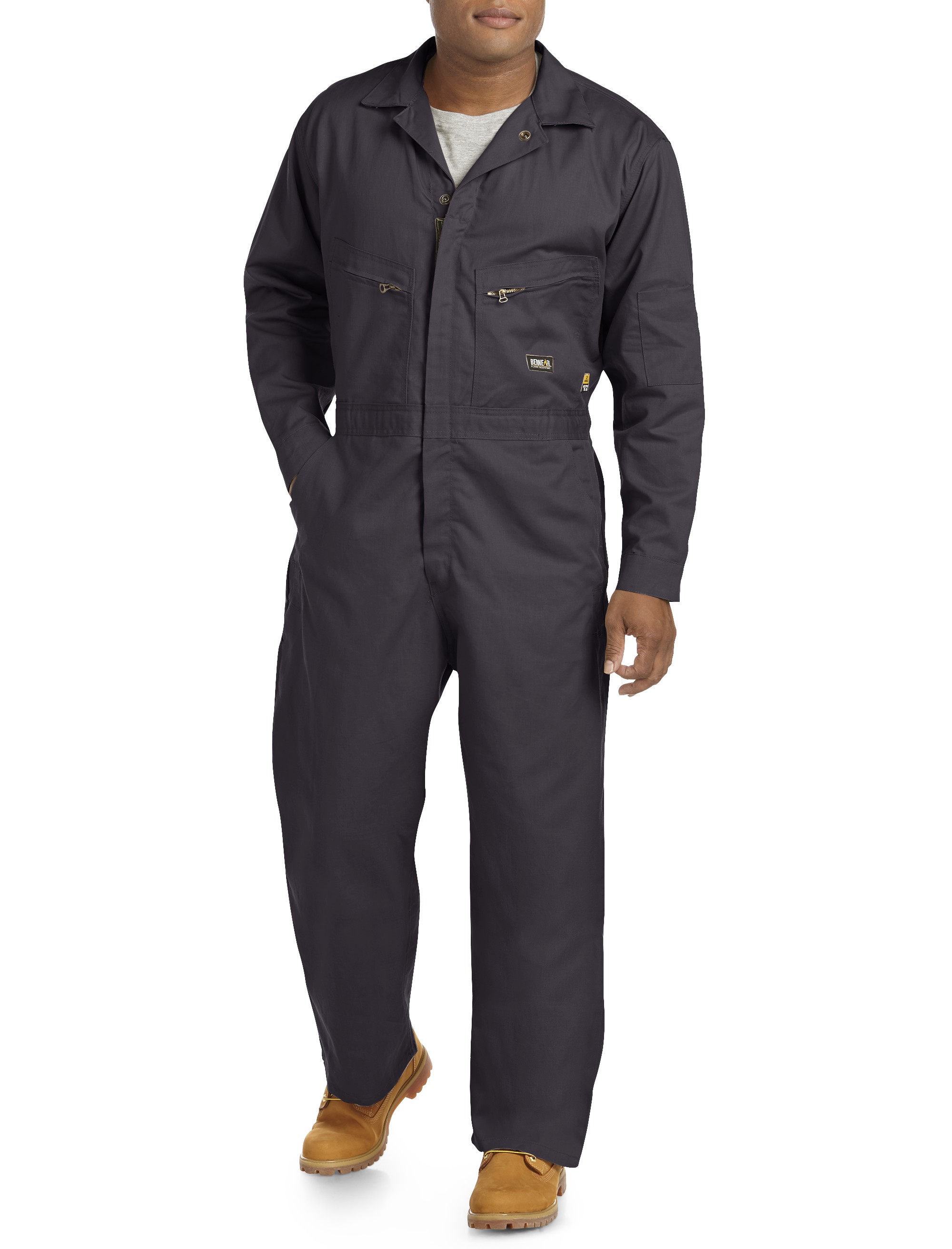 Flame-Resistant Deluxe Coveralls