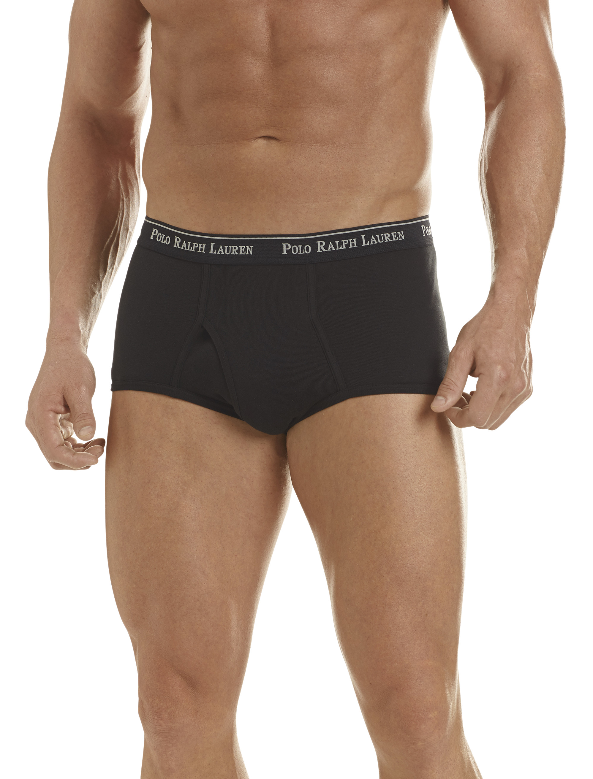 2-Pk Classic Fit Wicking Mid-Rise Briefs