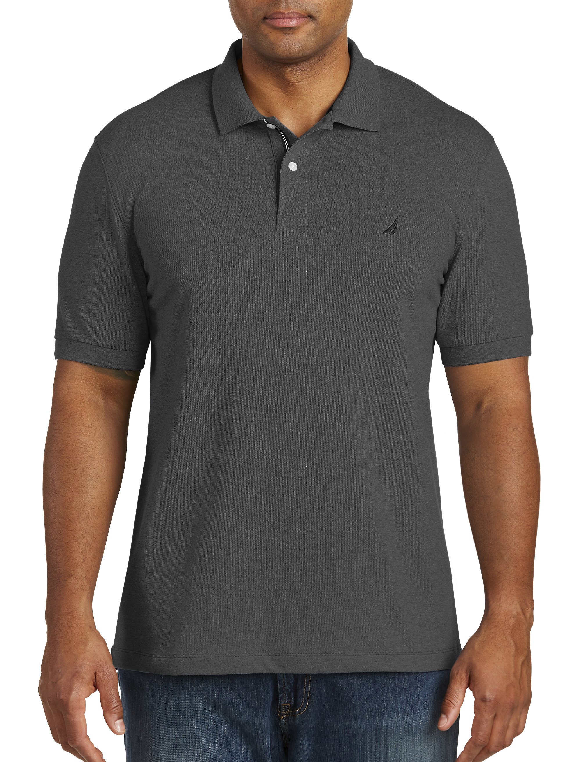 Nautica Men's Classic Short Sleeve Solid Performance Deck Polo Shirt -  Shopping From USA