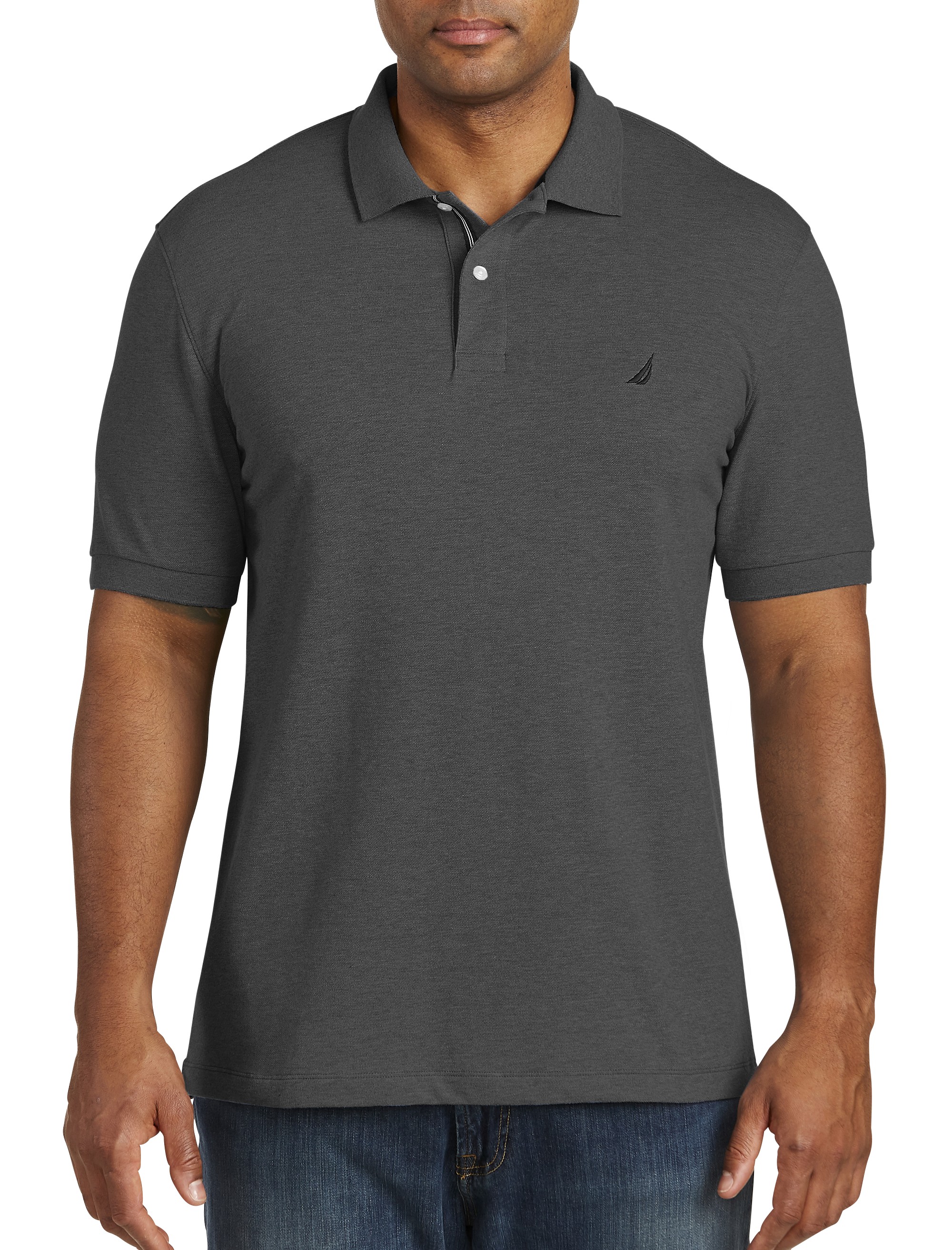 Stretch Piqué Polo Shirt - thumbnail 3