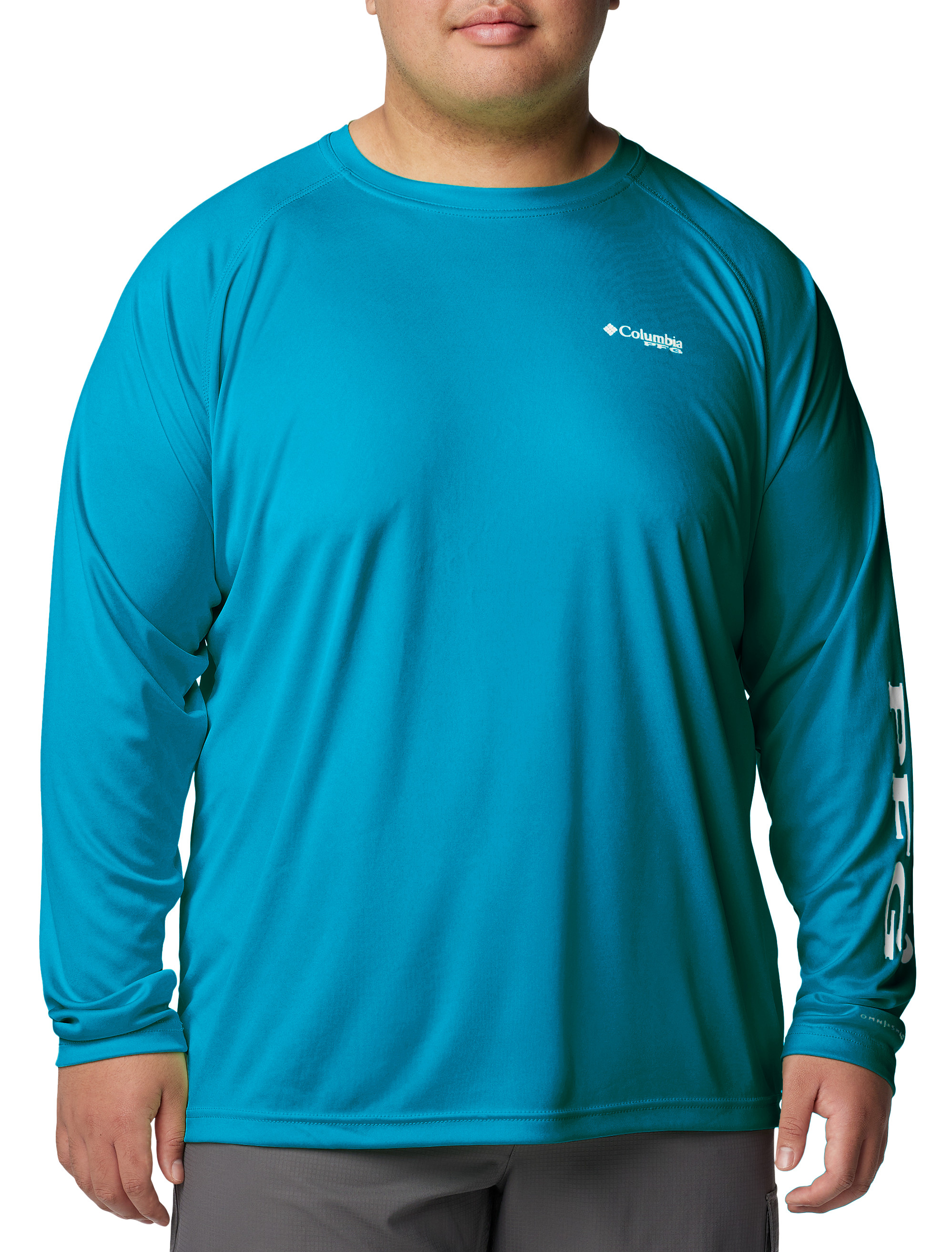 Camicia A Maniche Lunghe Da Uomo Collegiate PFG Terminal Tackle Taglia Grande Texas