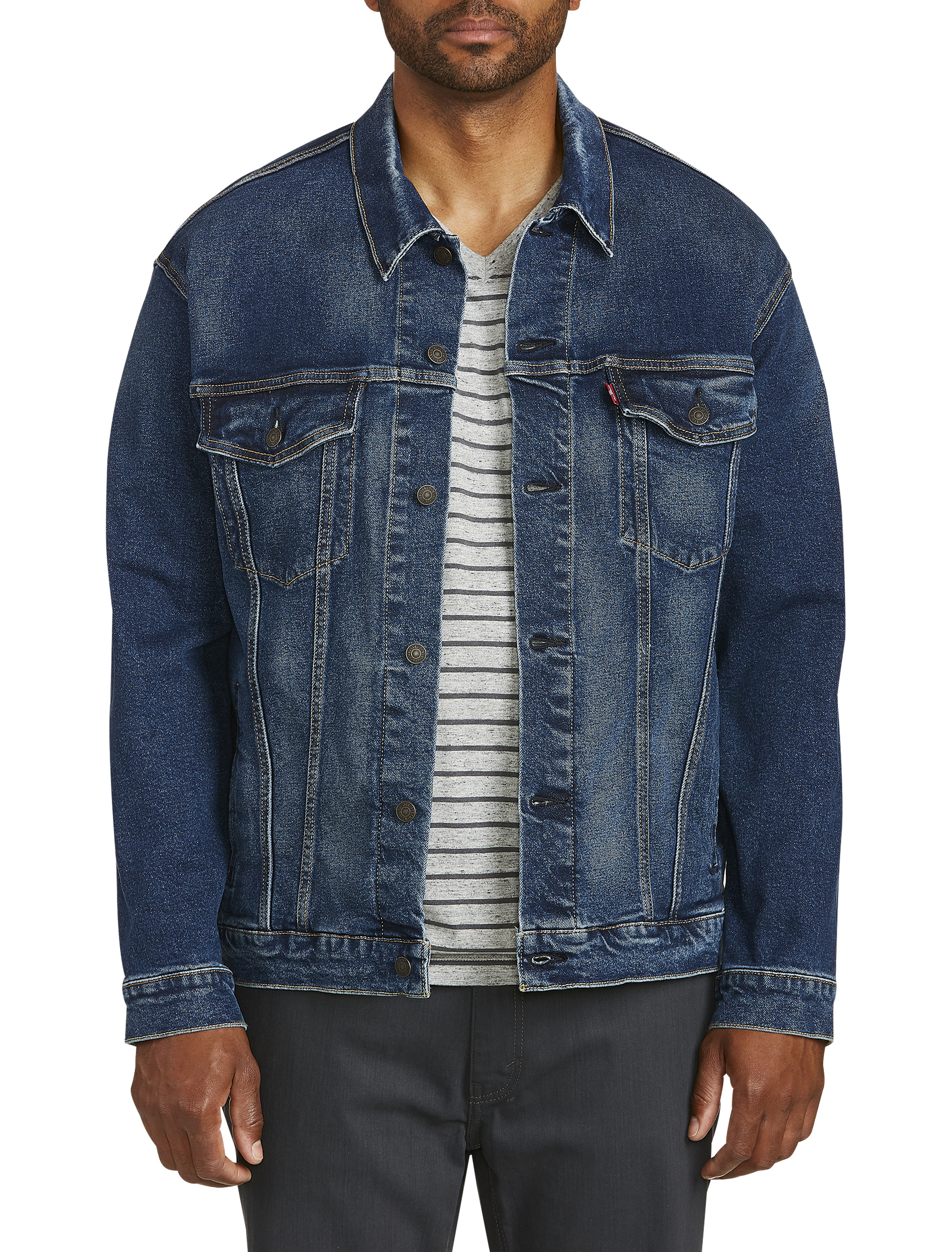 Levi's Men's Standard Fit Denim Trucker Jacket - Colusa