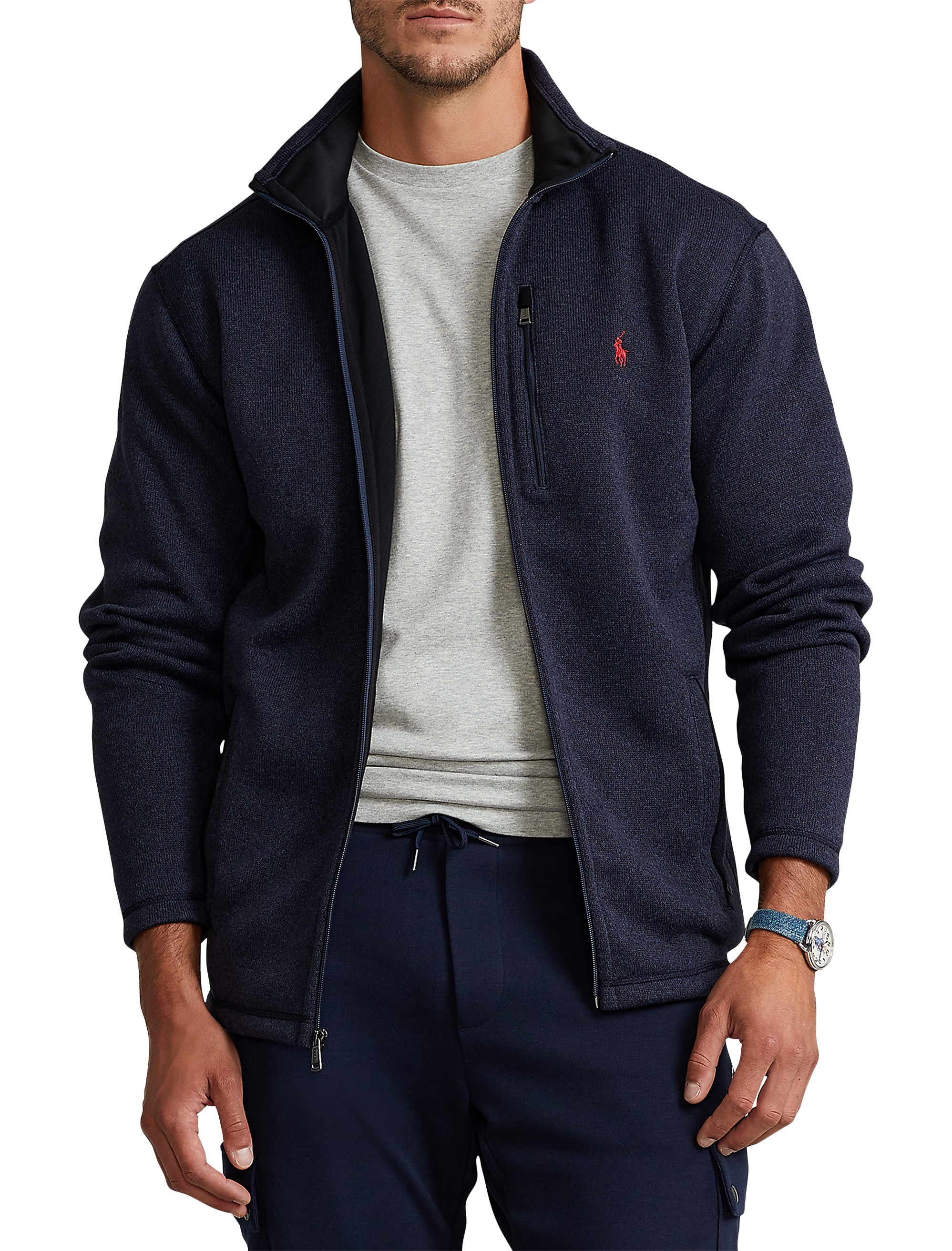 Polo Ralph Lauren Big & Tall Hoodie - Fleece Knit - Blue –  InStyle-Tuscaloosa