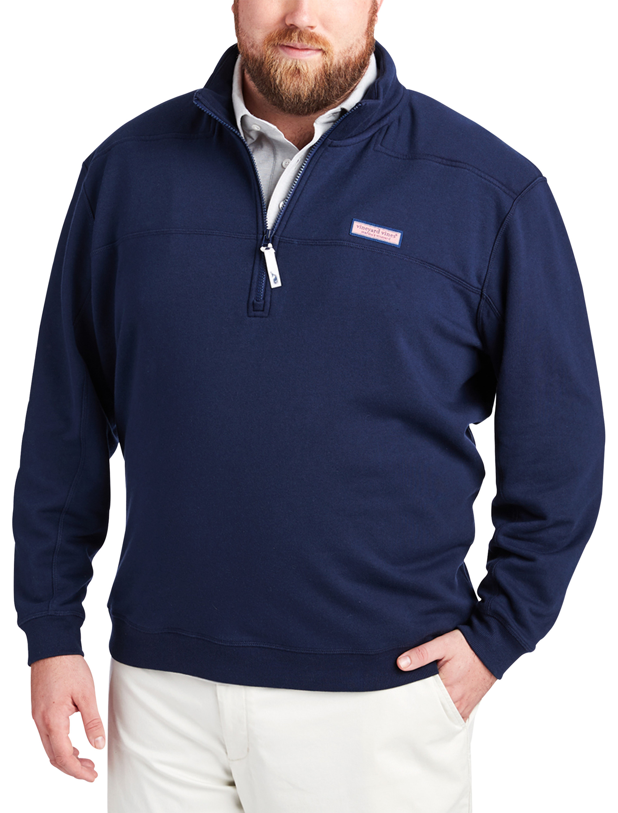 Pittsburgh Steelers Vineyard Vines Throwback Shep Shirt Half-Zip