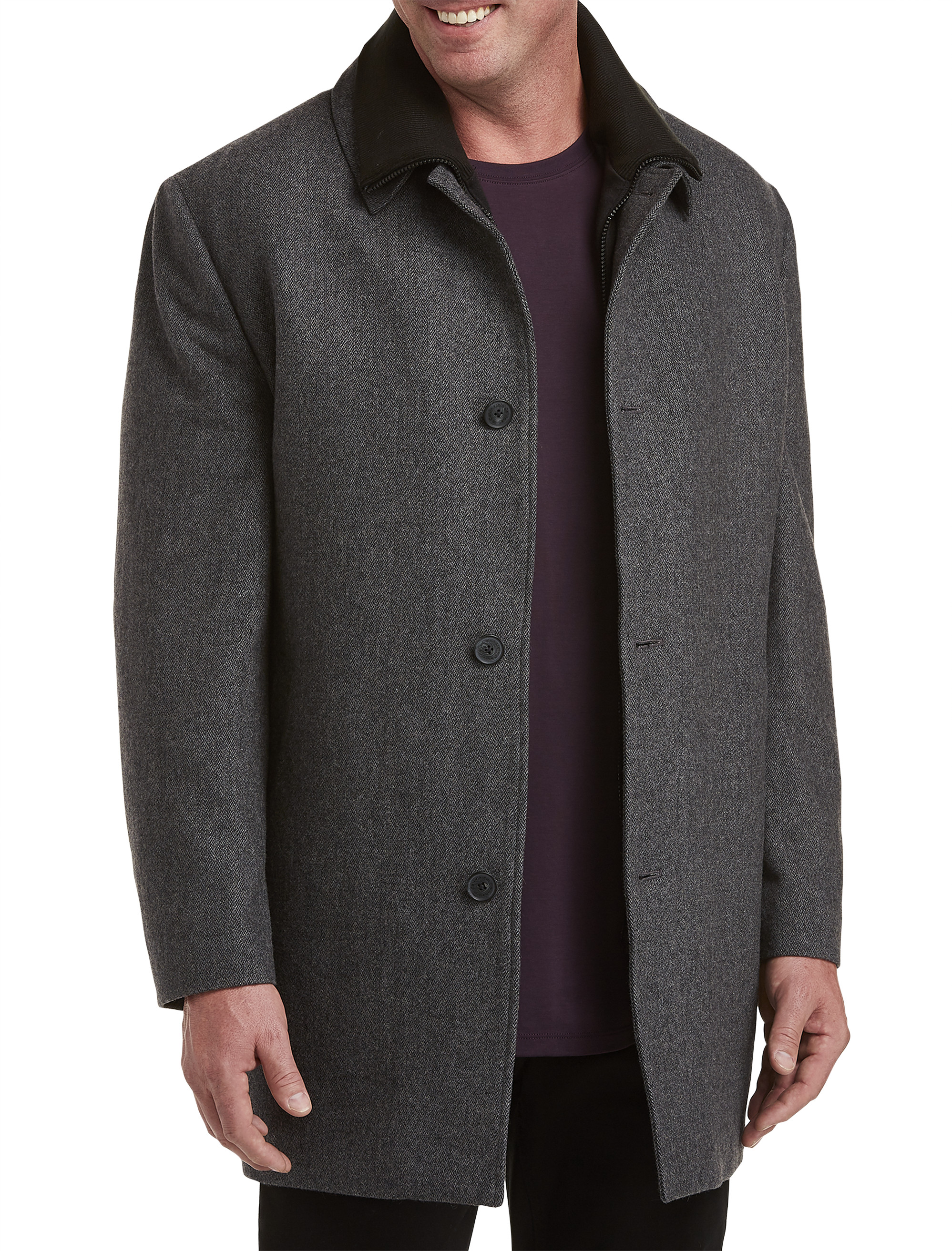 Big & tall discount overcoats