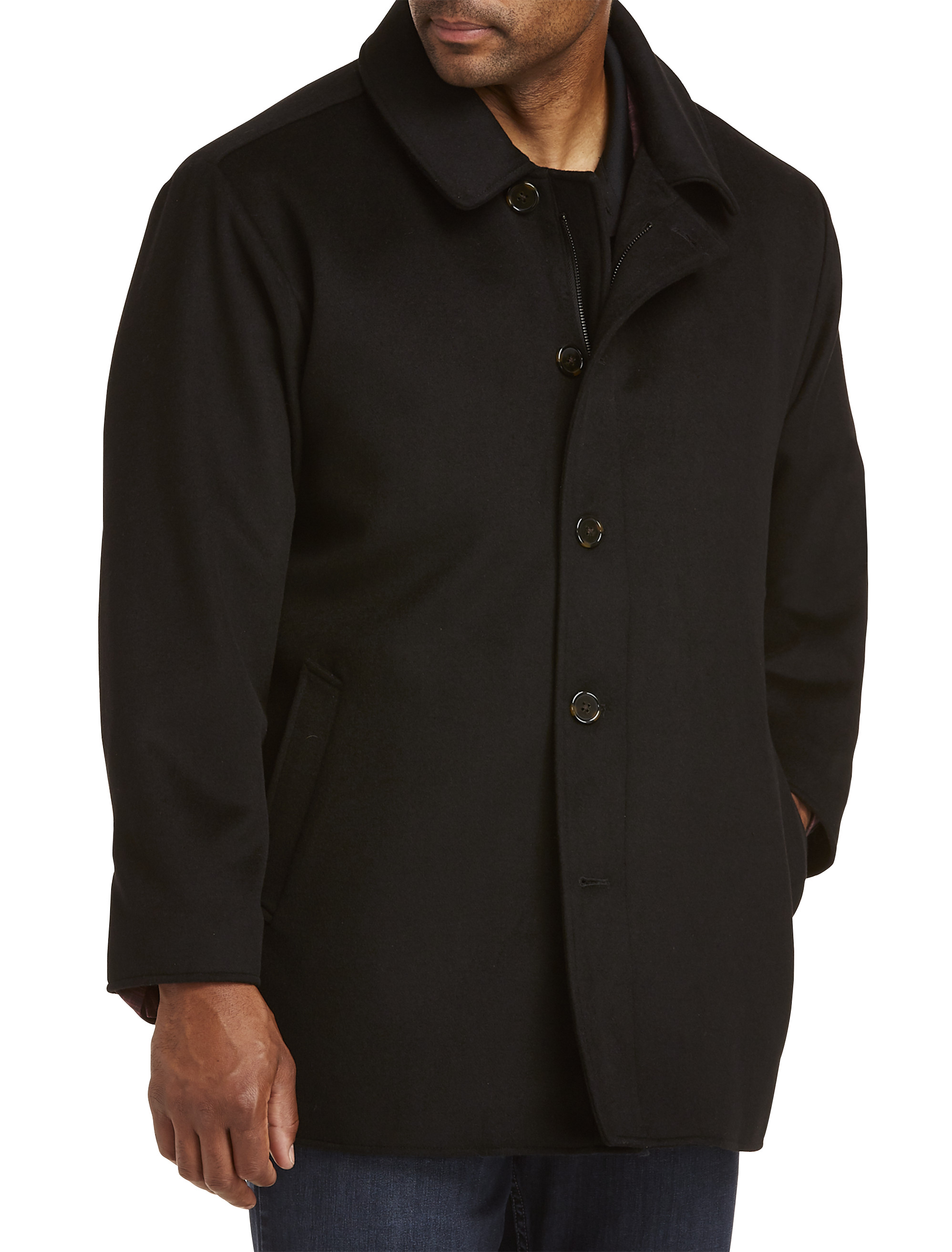 Men s Big Tall Overcoats Peacoats DXL