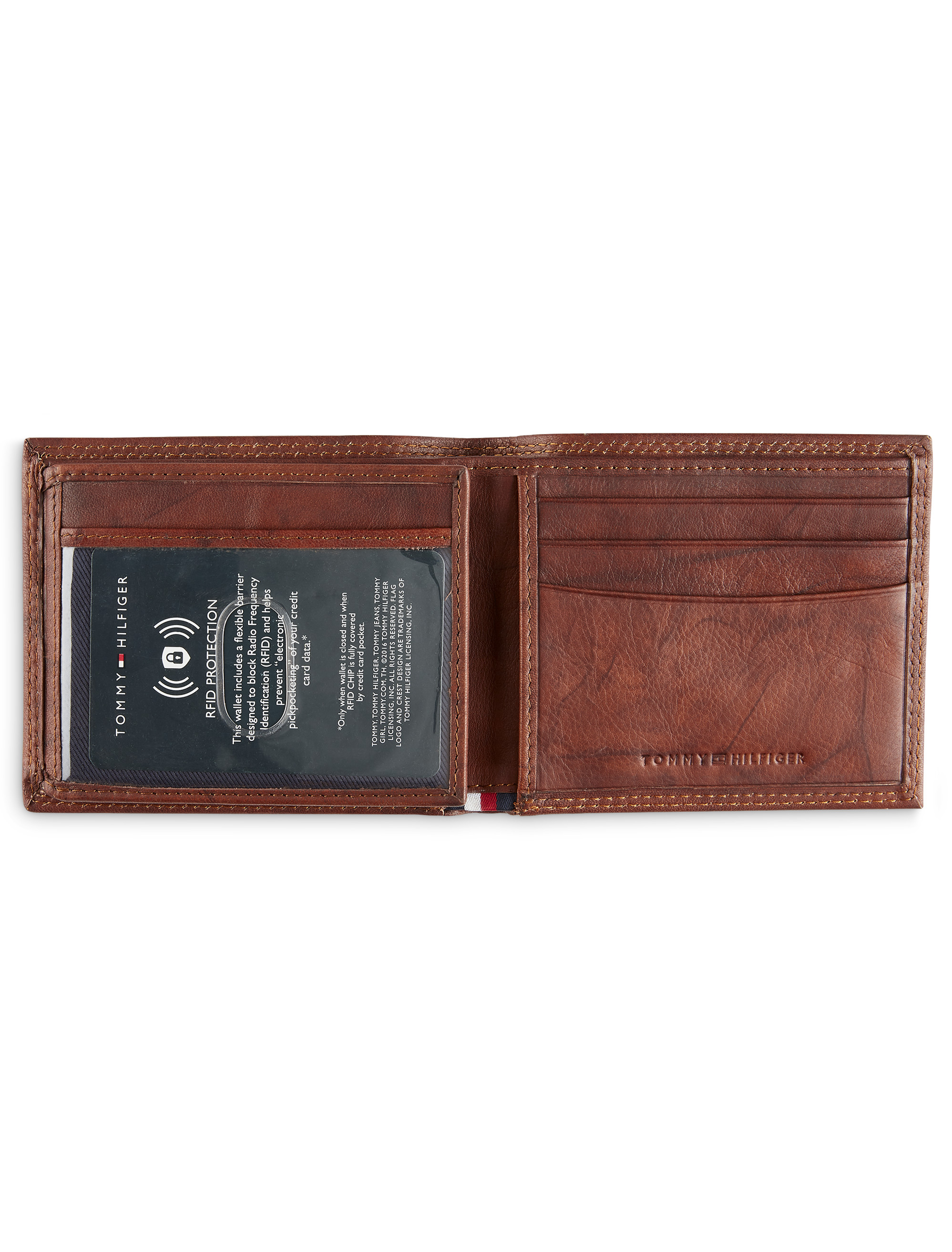 TH TRAVELER CRUNCH WALLET TAN