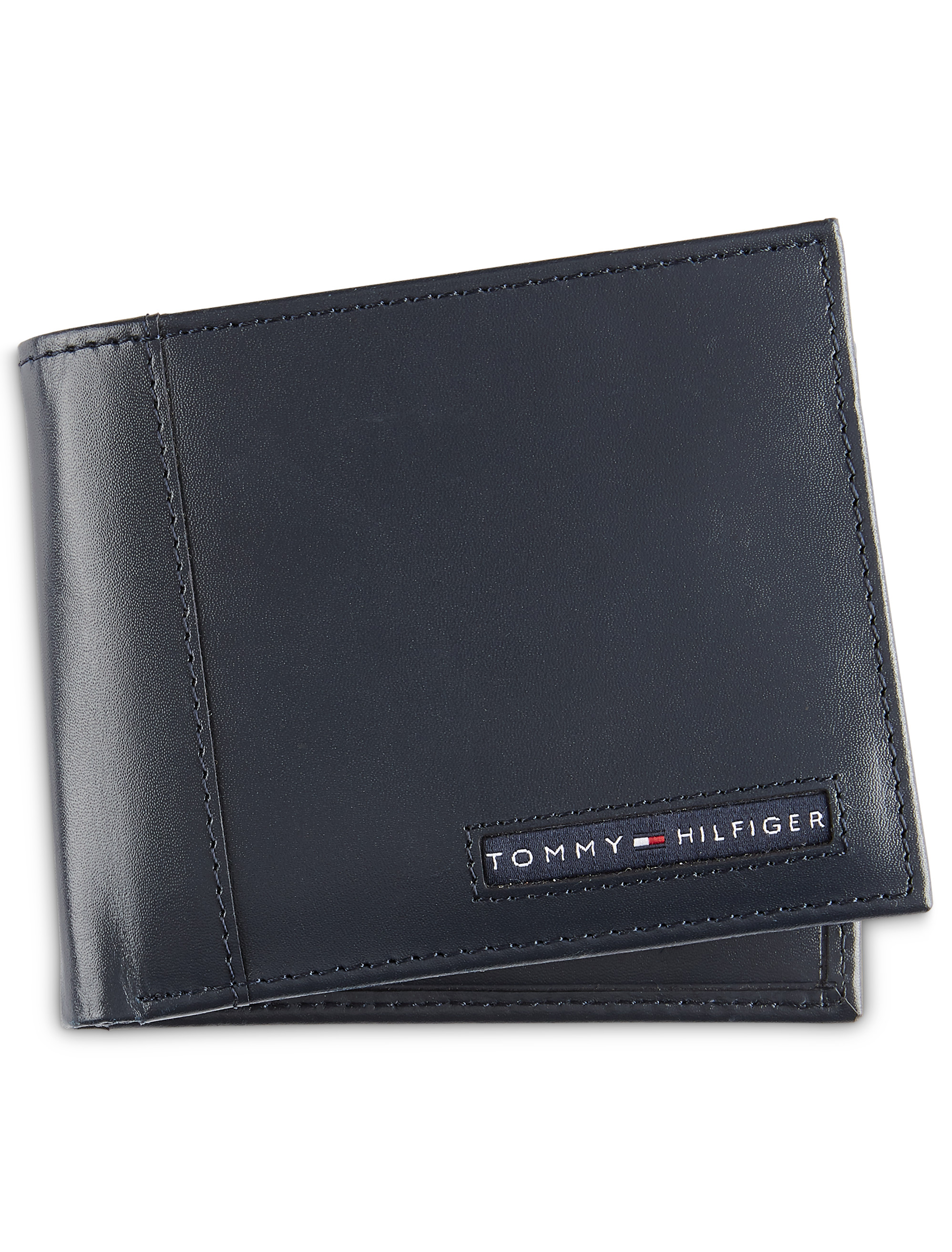 Tommy Hilfiger Men's Leather Credit Card ID RFID Passcase Wallet