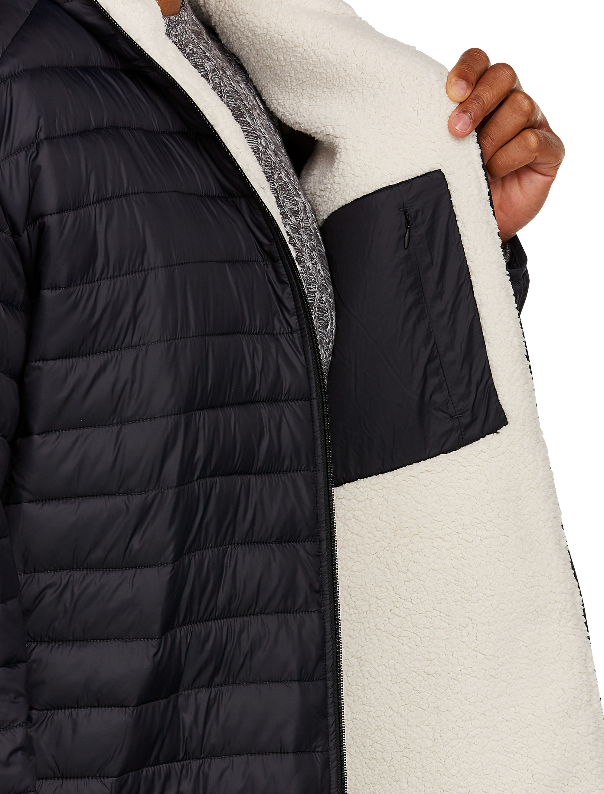 Sherpa Hooded Jacket