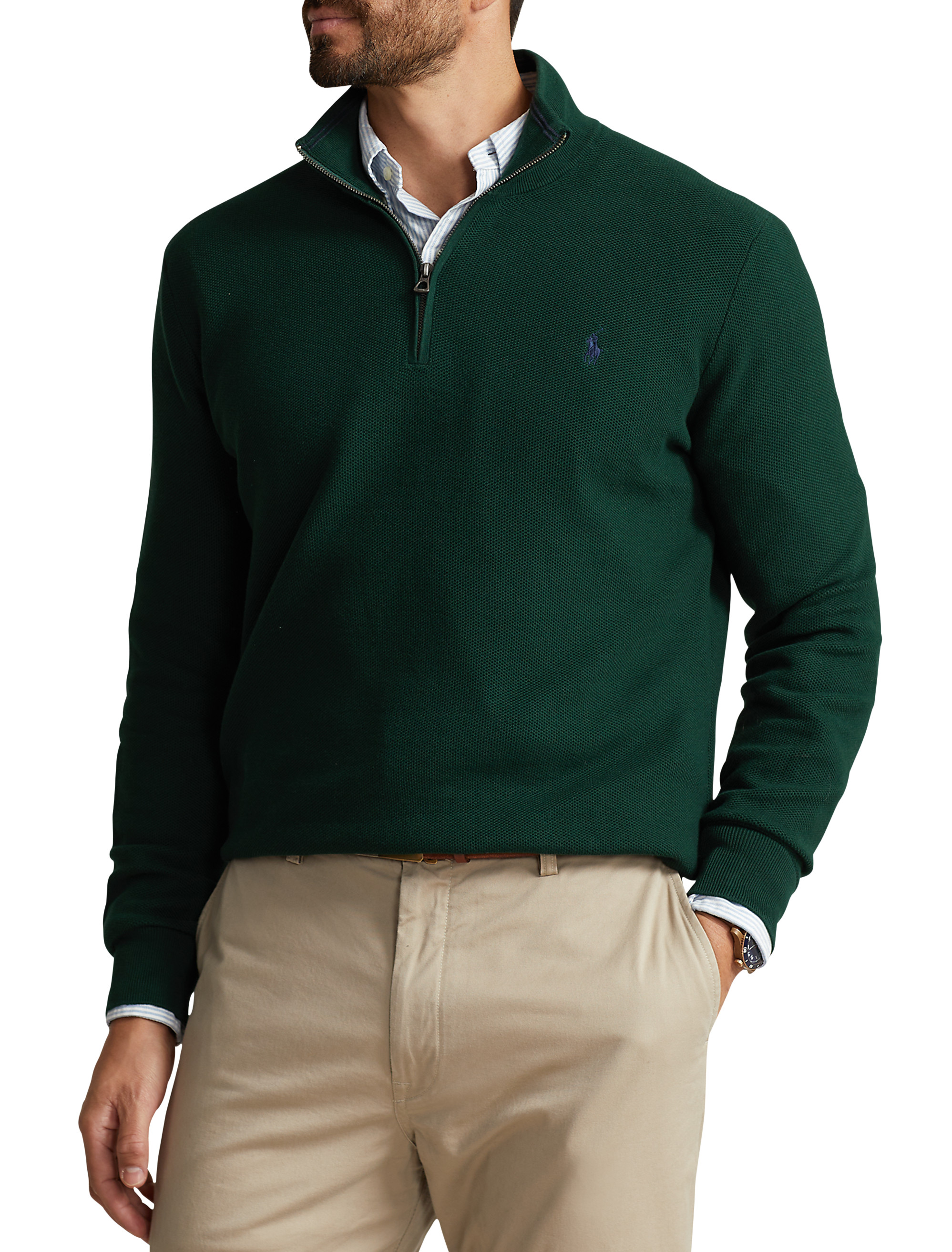 Polo Ralph Lauren Pulls Col Rond en Pima Coton Sweater (Men)