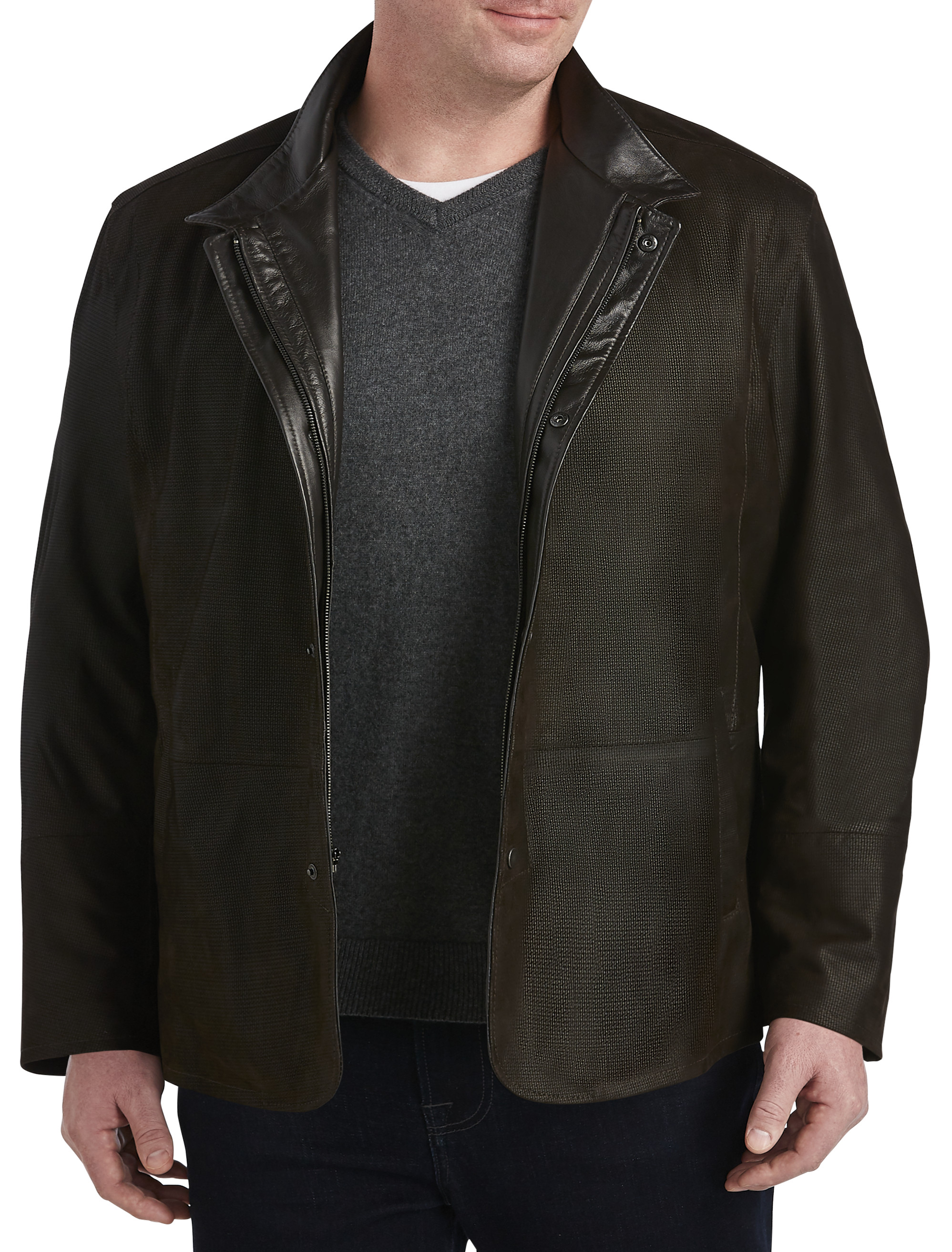 Men's Big & Tall Leather Jackets