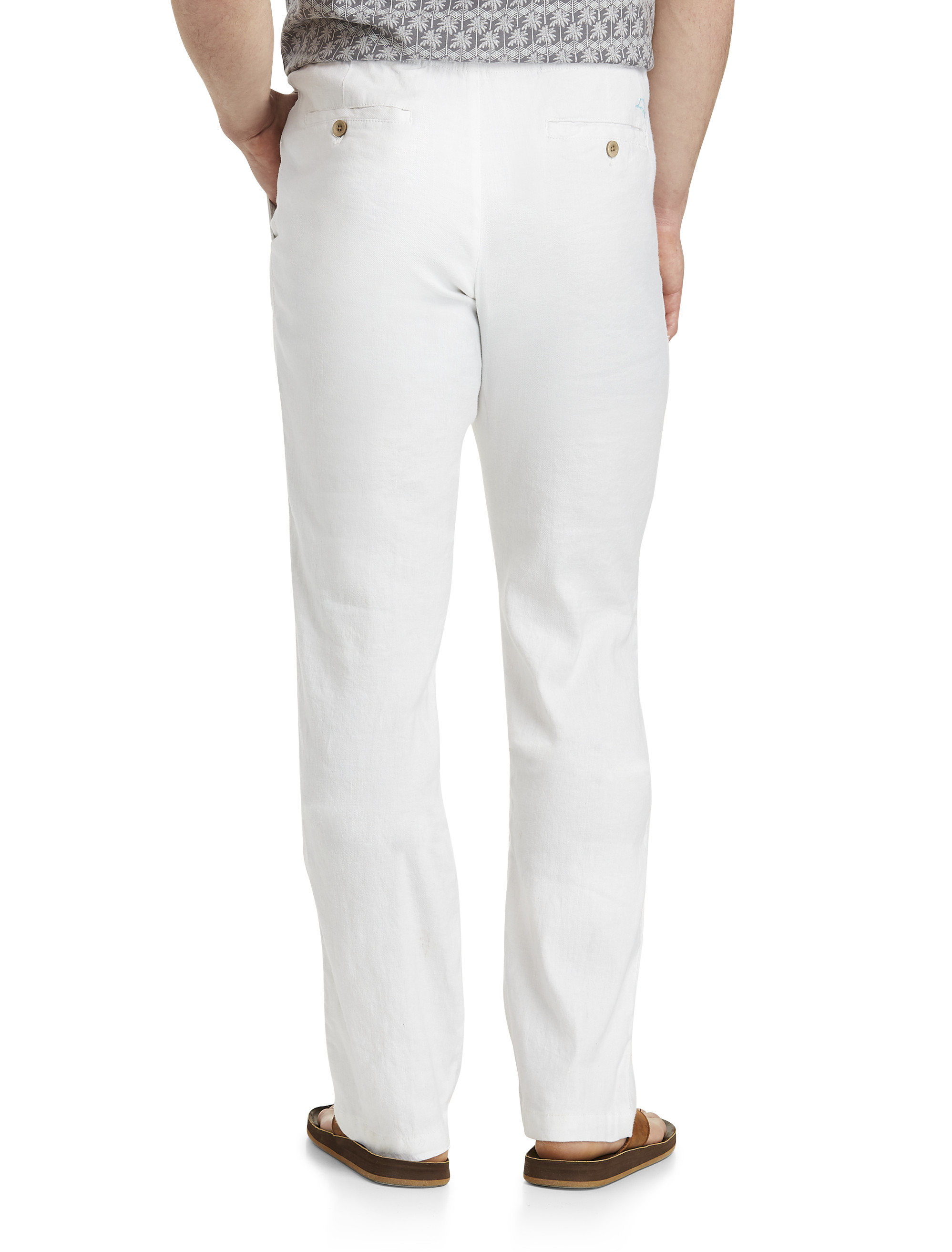 Beach Linen Pull On Pants