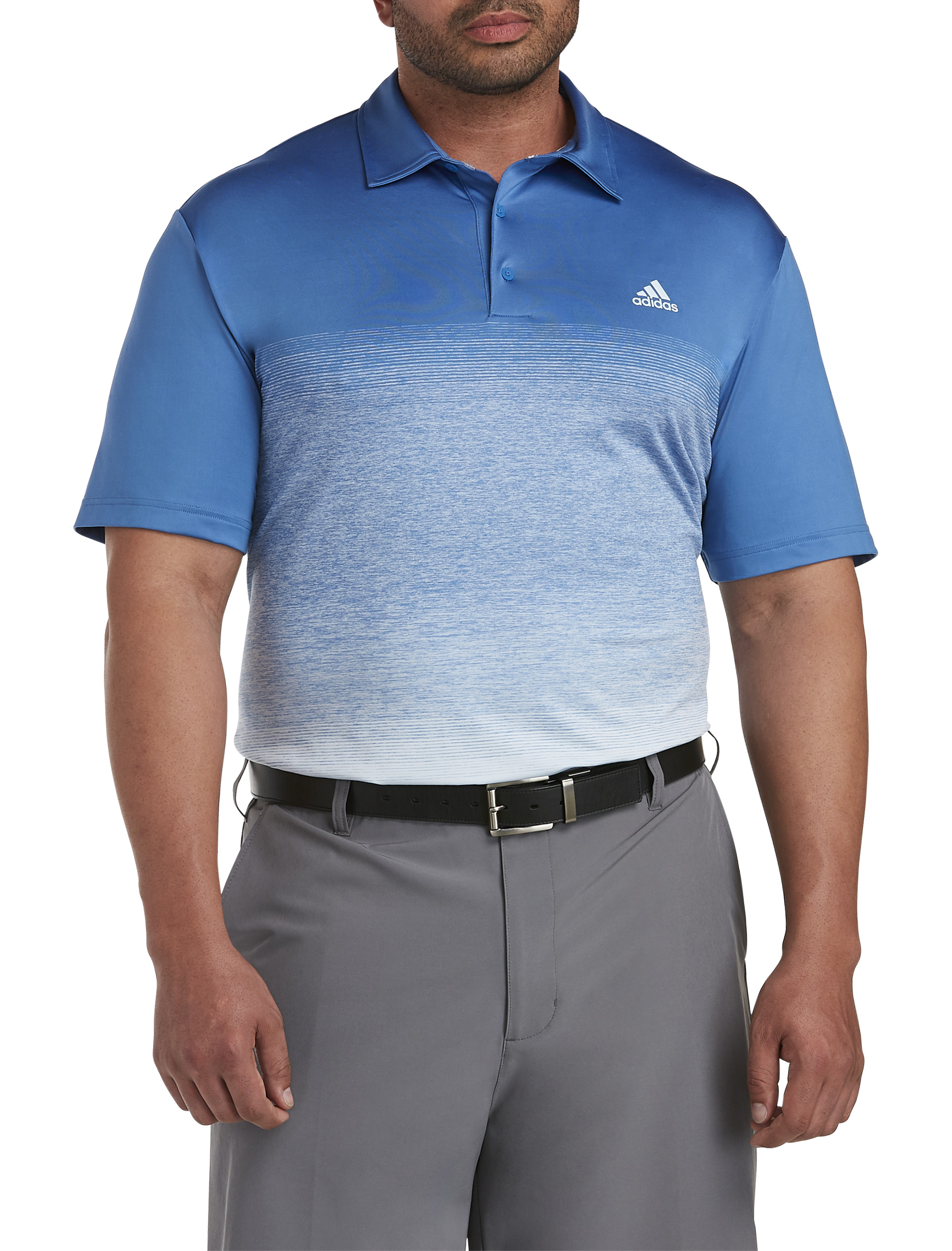 Big \u0026 Tall adidas Ombre Polo Shirt 