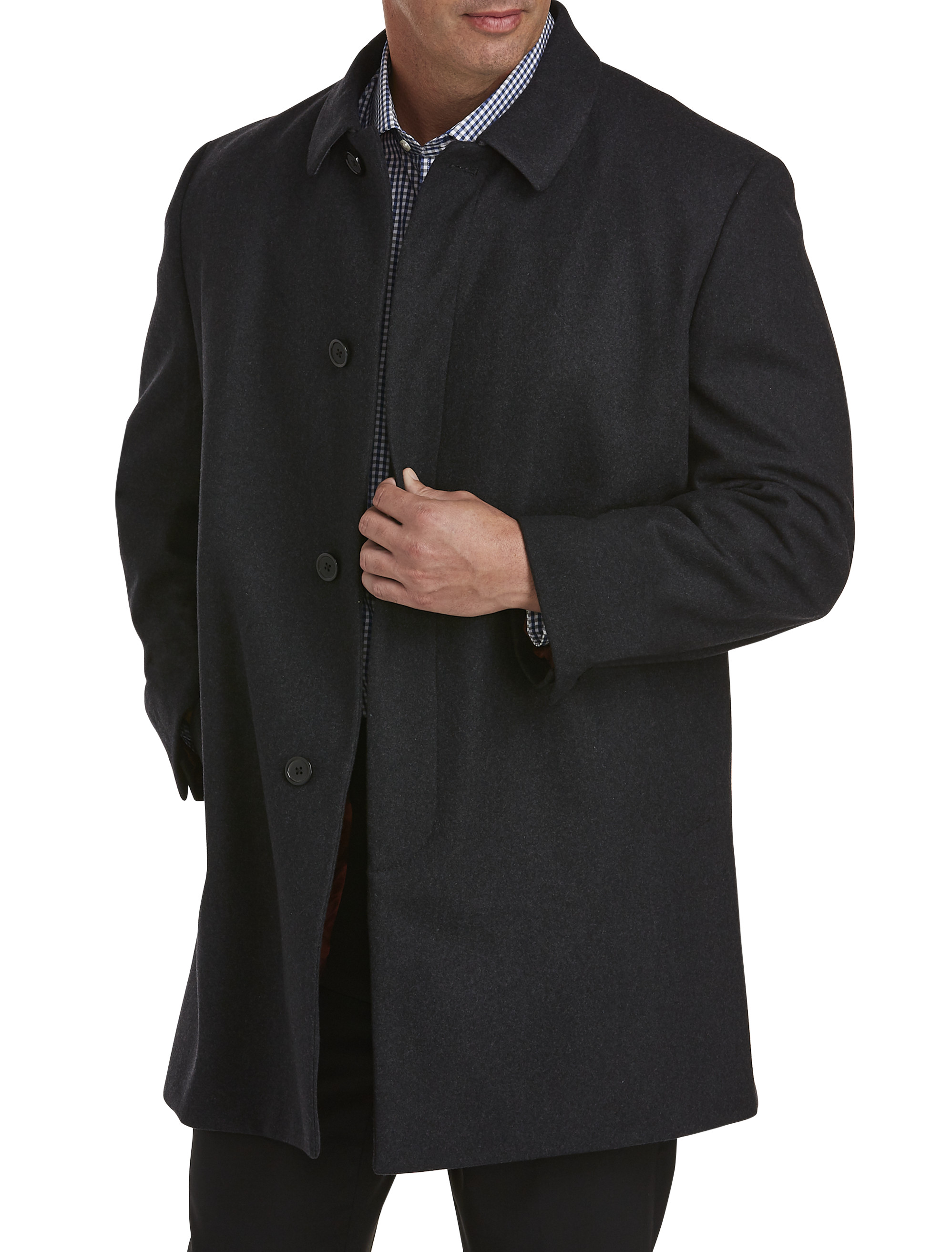 Big and tall overcoats hotsell