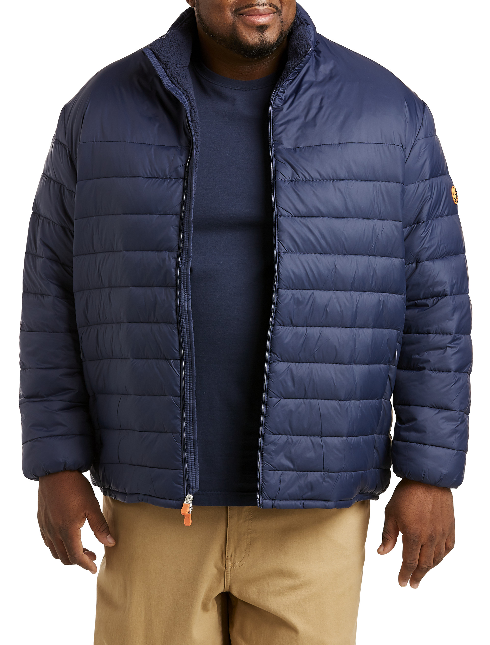 Faux Sherpa-Lined Jacket