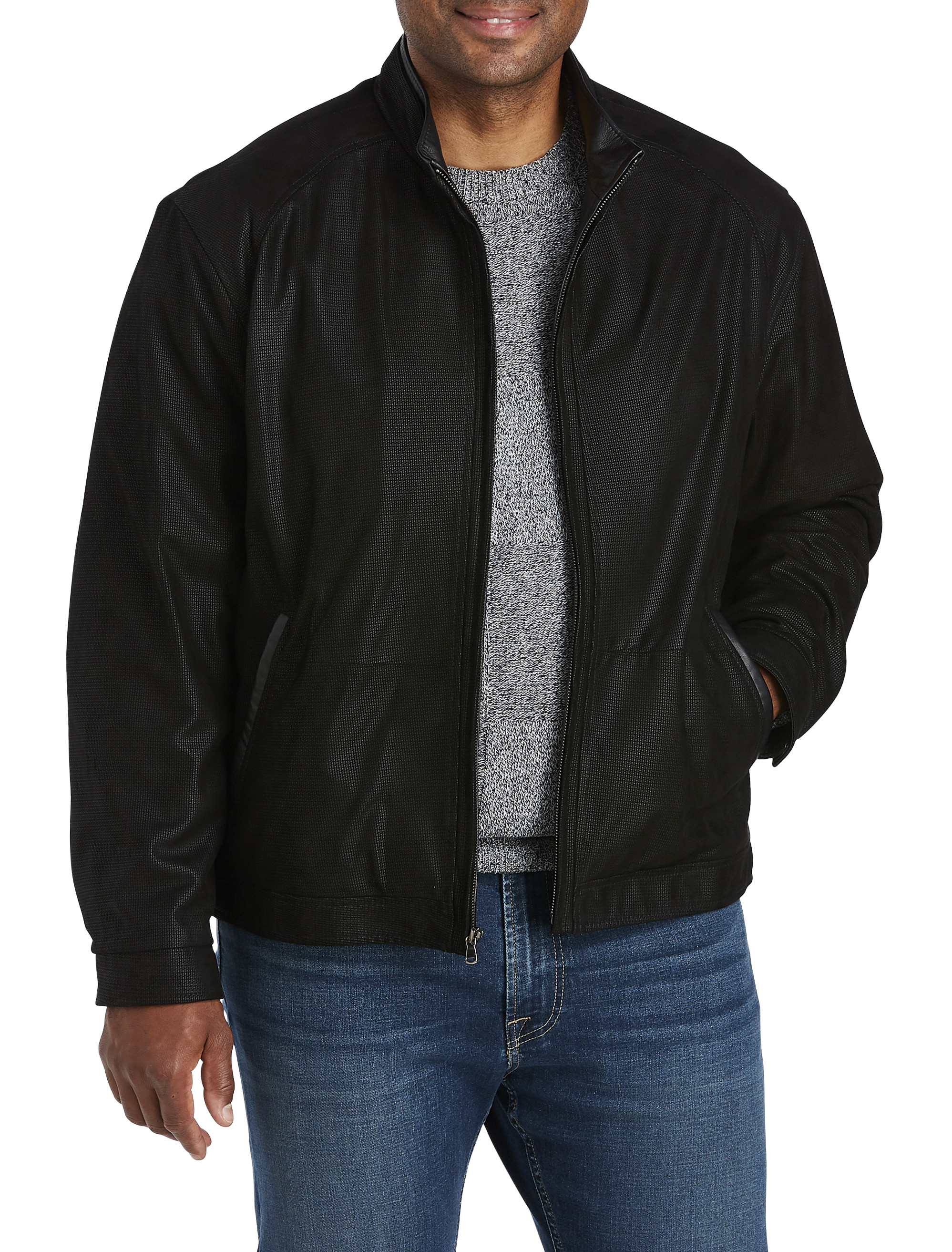 big size leather jackets