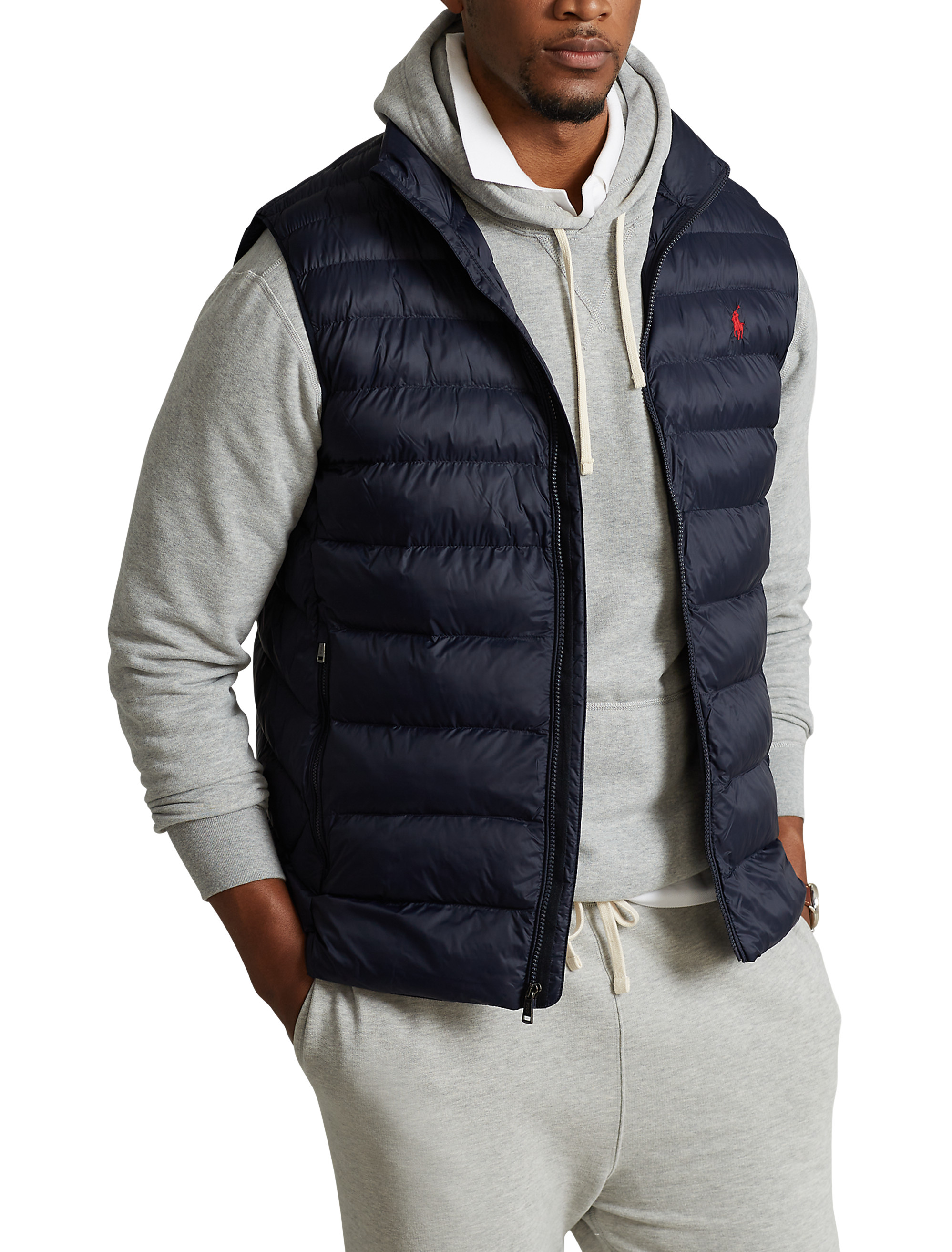 Big + Tall | Polo Ralph Lauren Packable Quilted Vest | DXL