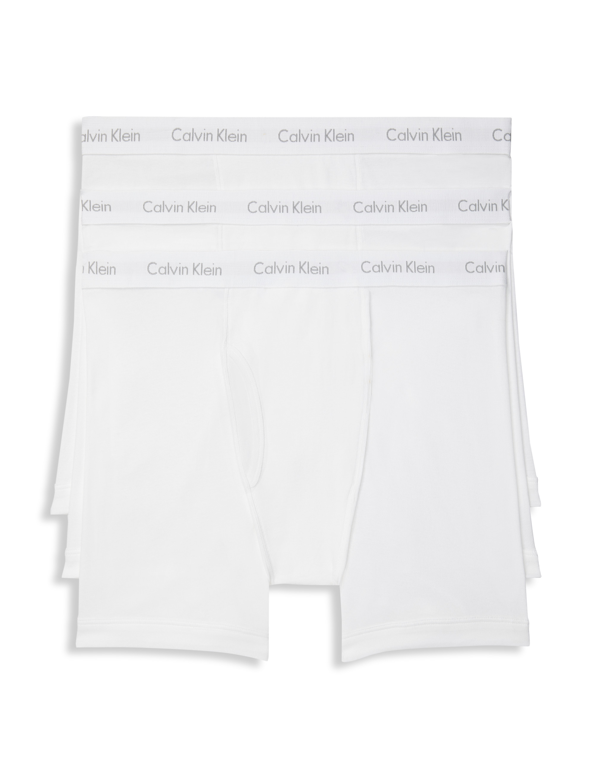 Calvin Klein Big & Tall 3 Pack Big & Tall Boxer Briefs - Black