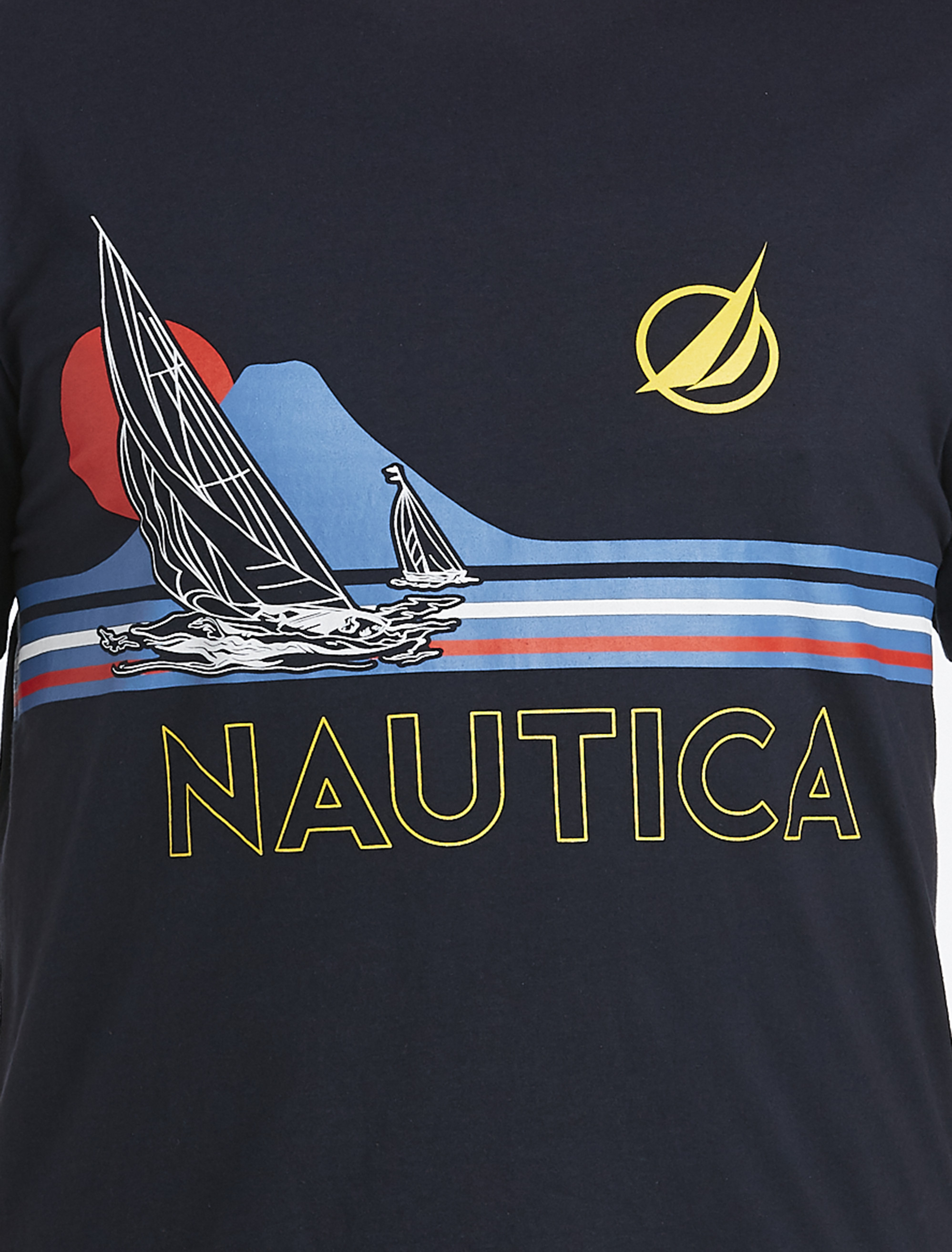 Big + Tall | Nautica Sailboat Mountain Graphic Tee | DXL