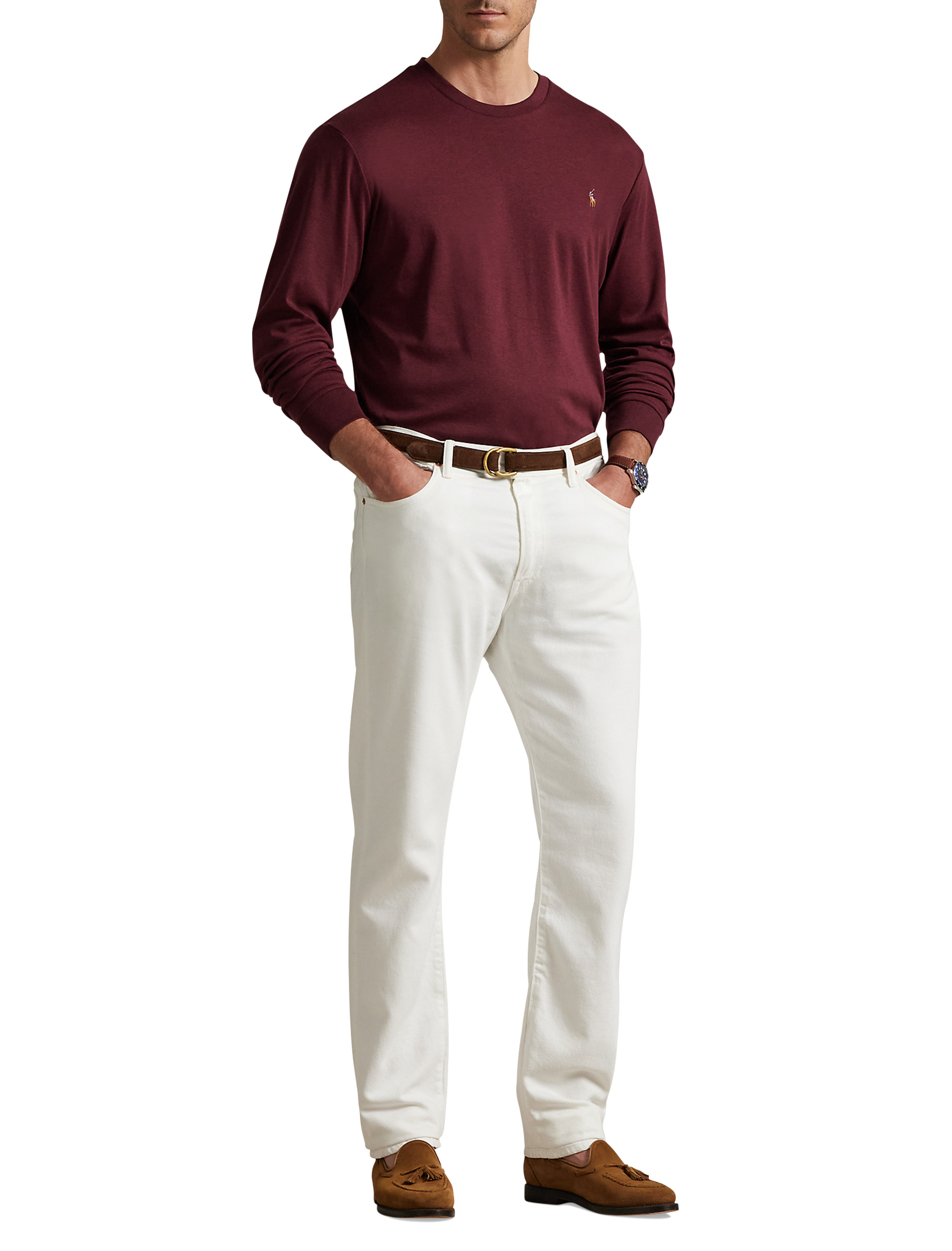 Soft Cotton Long-Sleeve Tee
