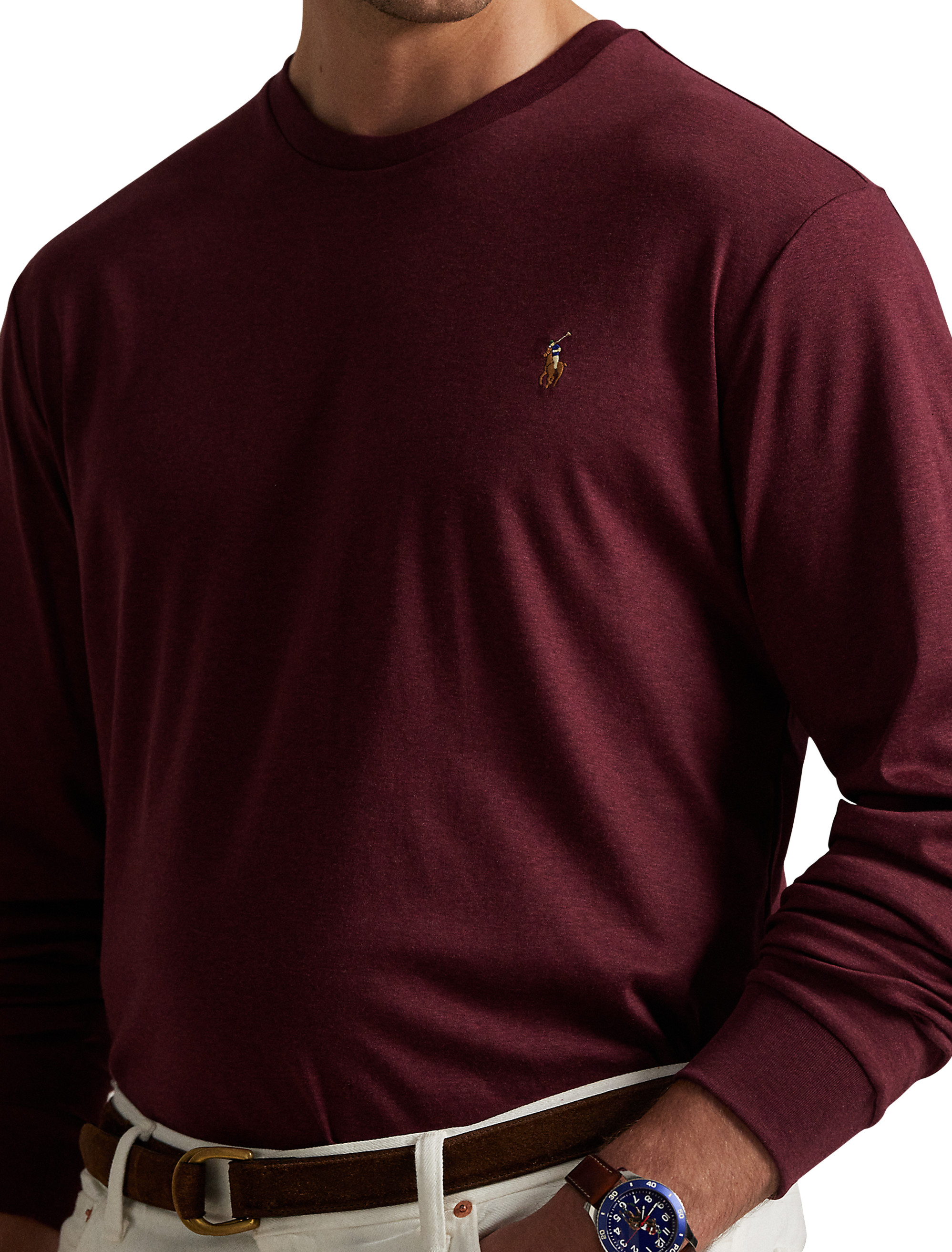 Soft Cotton Long-Sleeve Tee