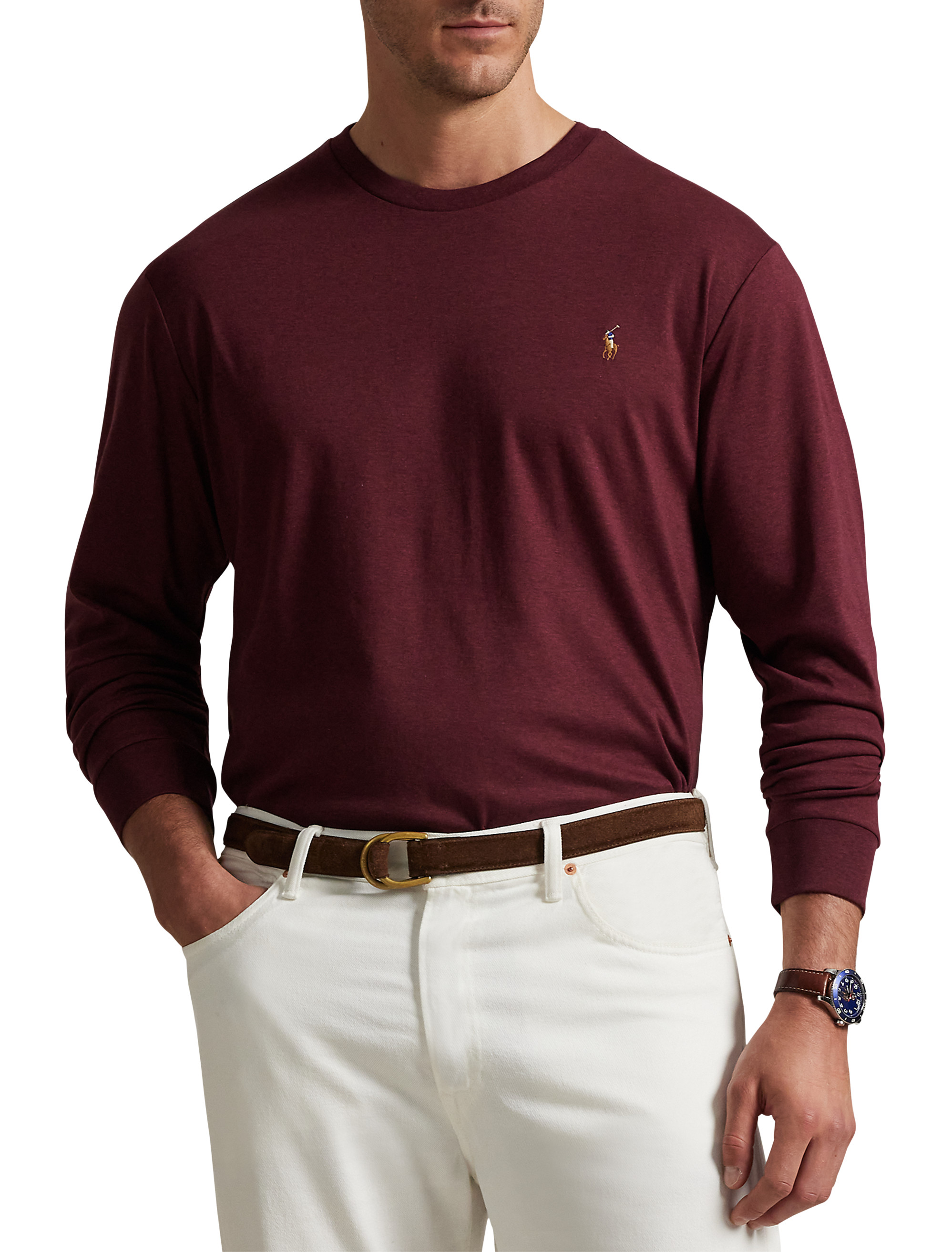 Soft Cotton Long-Sleeve Tee
