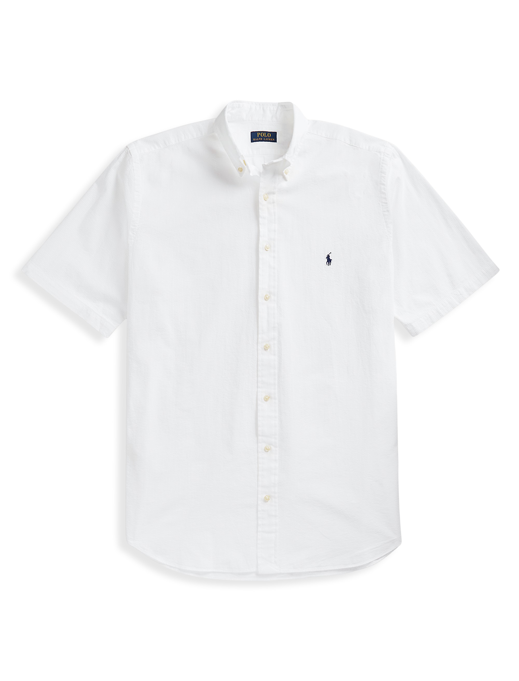 Solid Seersucker Sport Shirt - thumbnail 3