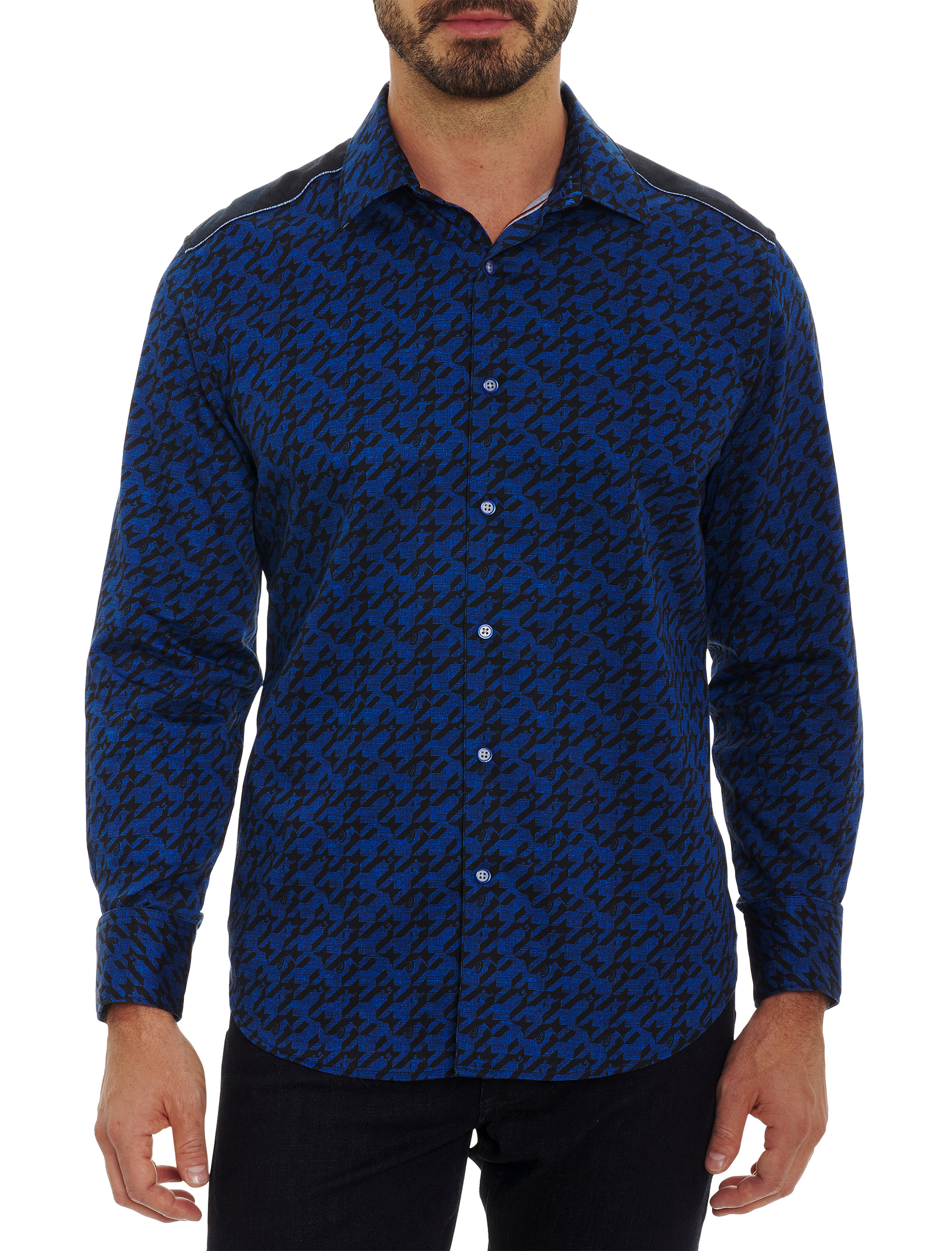 Big + Tall | Robert Graham x Marvel Captain in Charge Sport Shirt